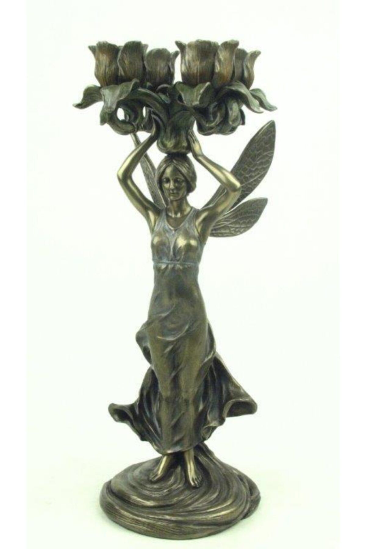 Tüterler Wise 4 Kollu Şamdan 14*14*34 cm