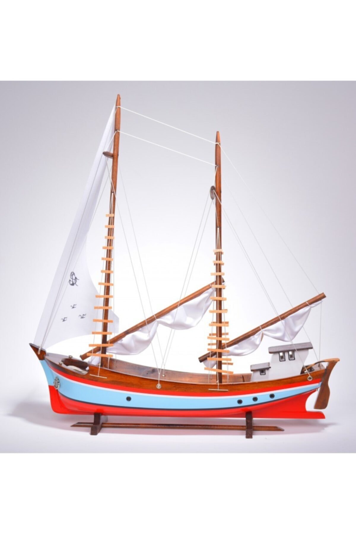 HEDİYELİKEŞYADÜKKANI Taka Modeli - Gemi Tekne Kayık Maketi (t-3)