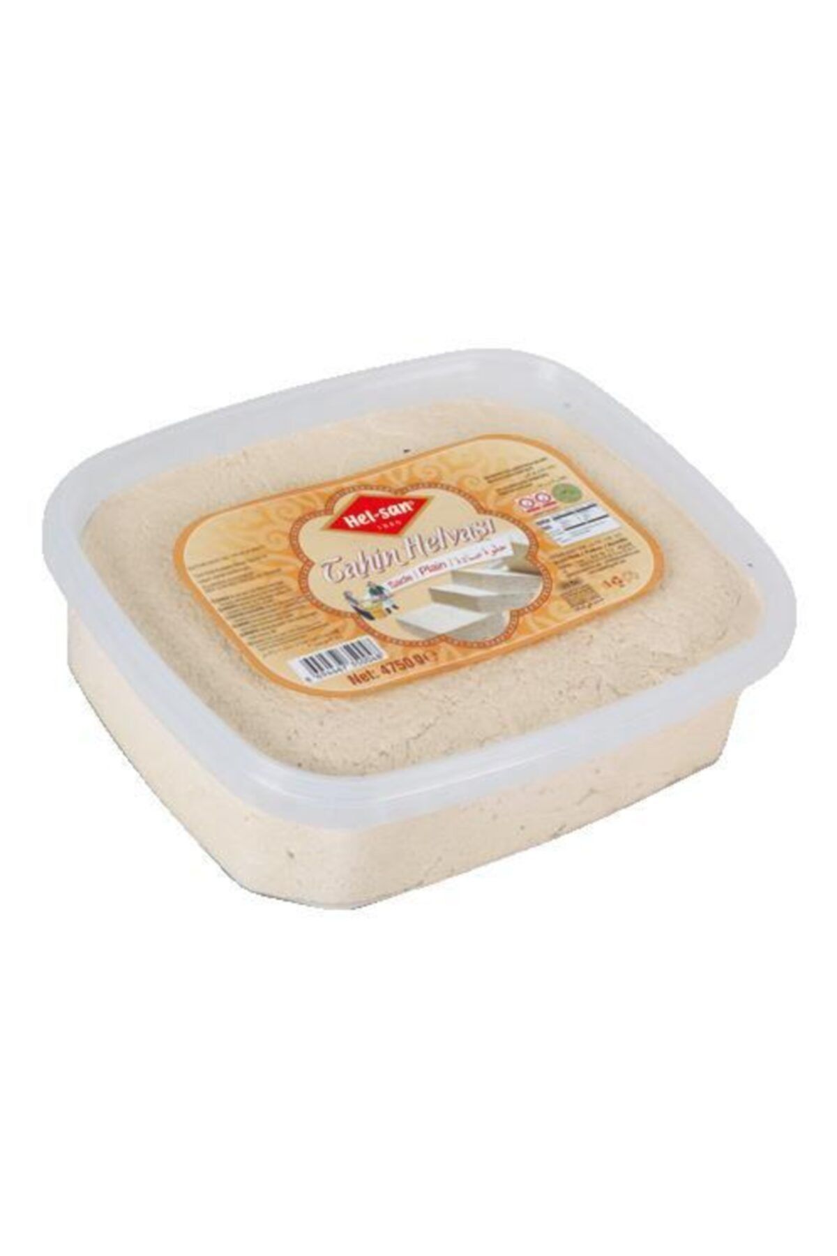 HELSAN Sade Helva 5000 gr Plastik Kutu