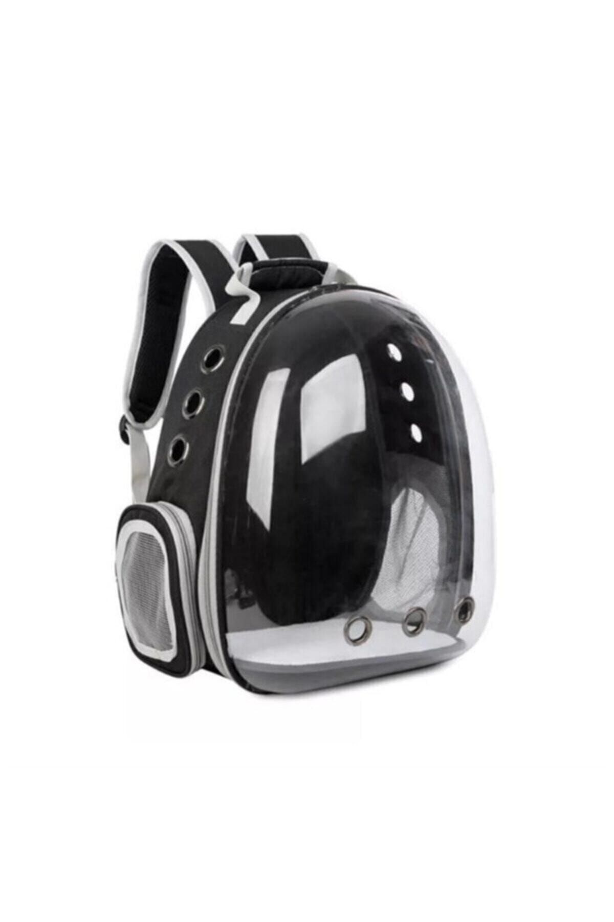 Nunbell Şeffaf Astronot Çanta - Siyah