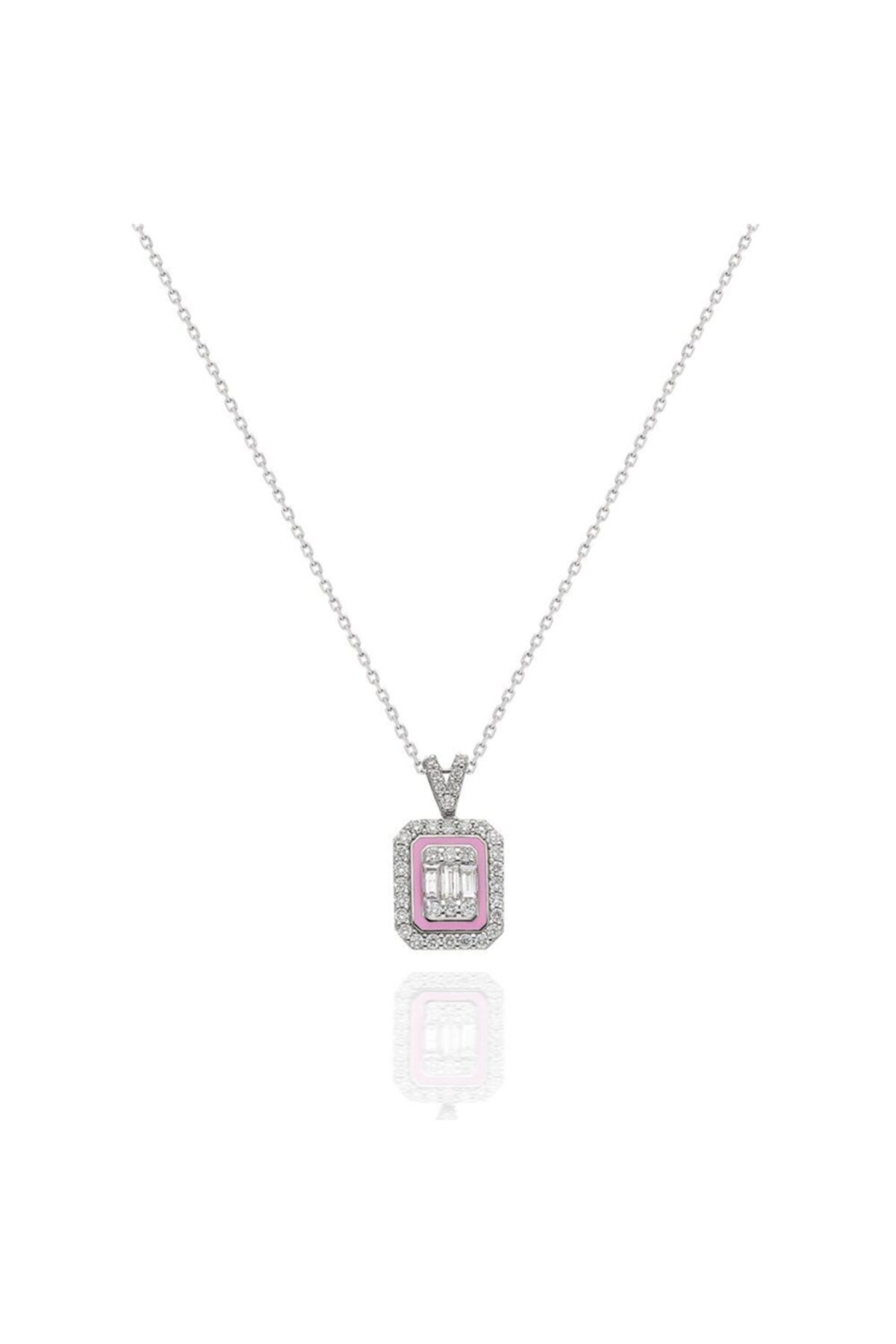 Vav Pırlanta 0,35 Ct 14 Ayar Pırlanta Kolye