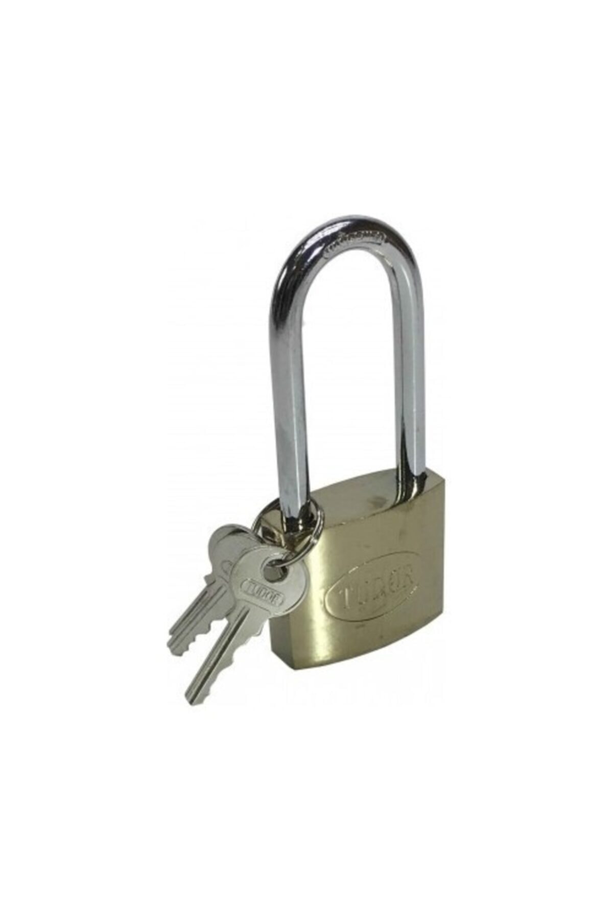 YDGR Uzun Sarı Asma Kilit 63mm Çelik Gövde