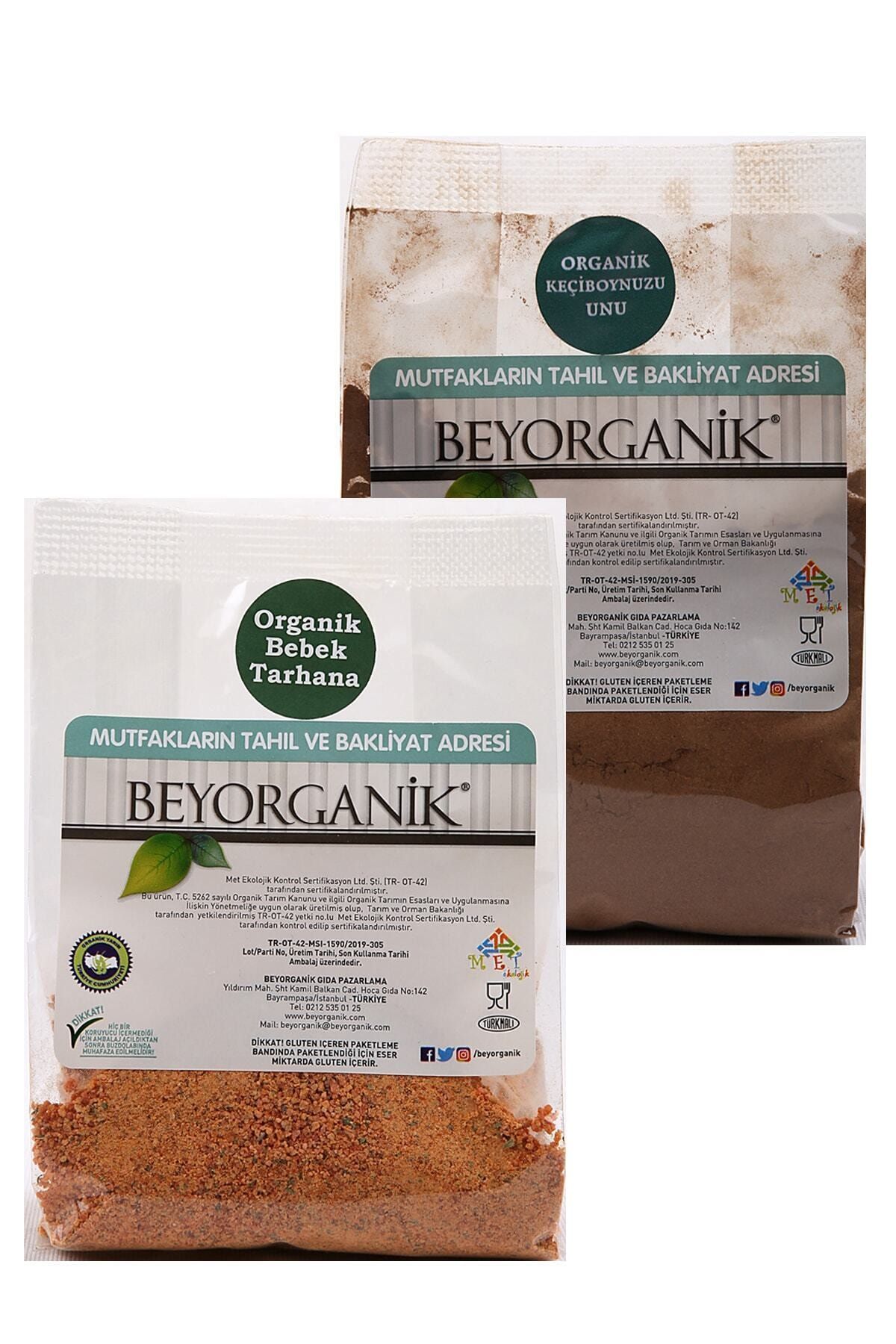 beyorganik organik bebek tarhana 200 gr ve organik keciboynuzu unu 200 gr fiyati yorumlari trendyol