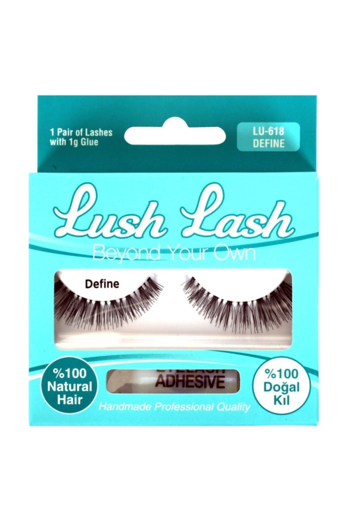 Lush Lash Doğal Kıl Define Takma Kirpik