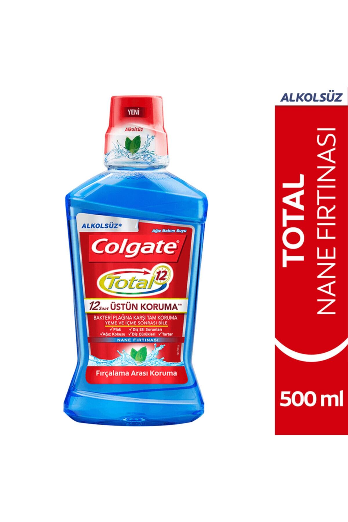 Colgate Total Nane Fırtınası Ağız Bakım Suyu 500 Ml