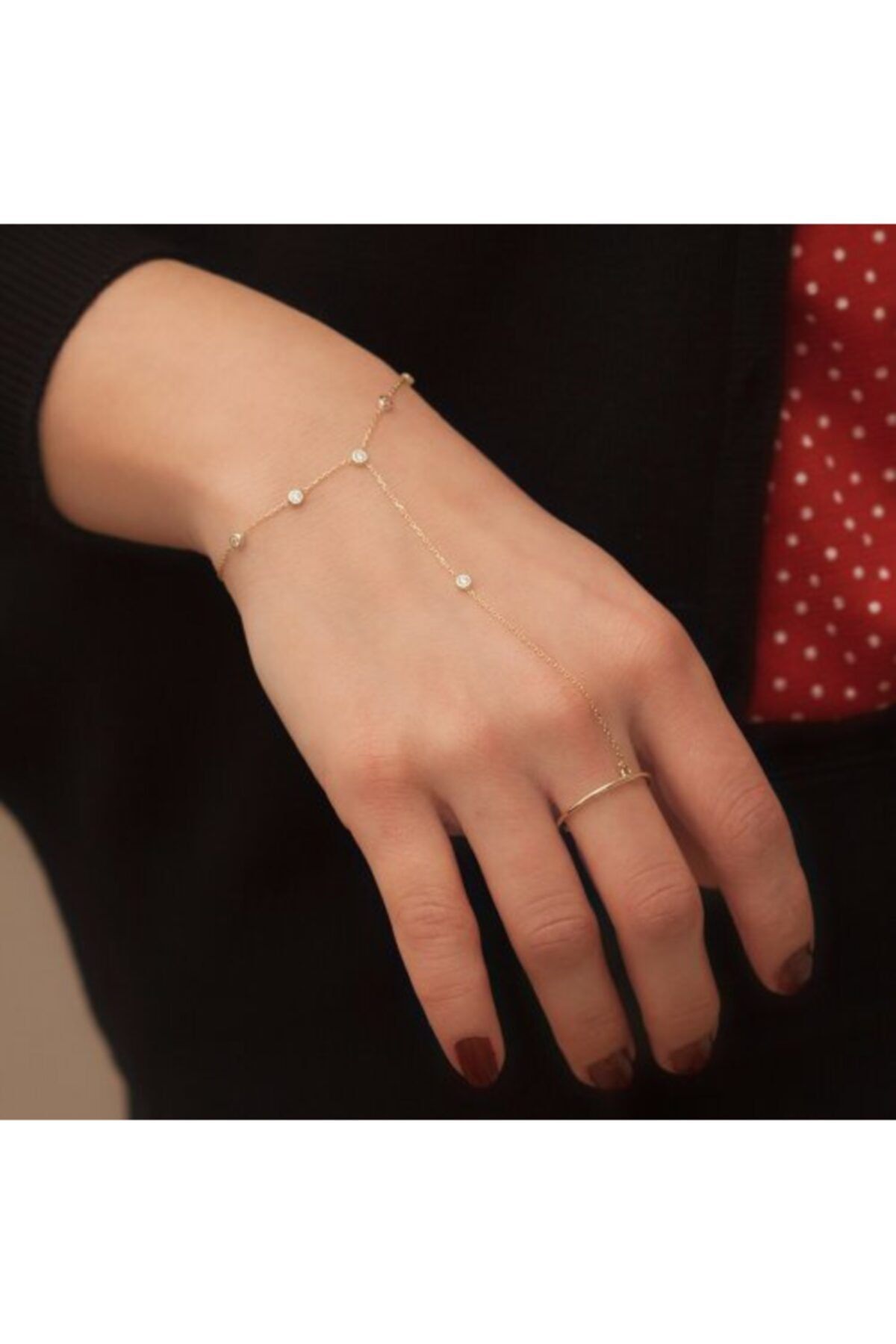 Gold Store 14 Ayar Altın Tohum Şahmeran Bileklik