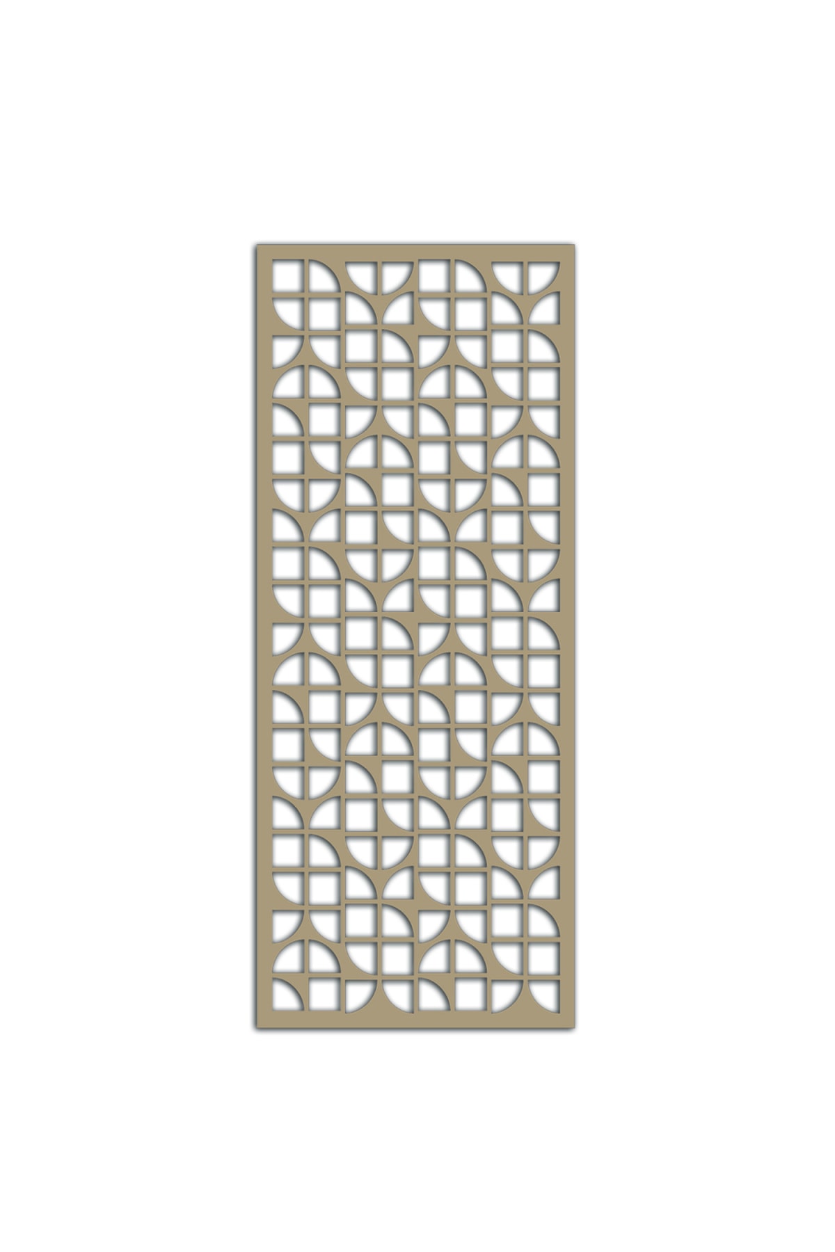 Liar Dekor Liar Ahşap Seperatör (Paravan) - KSP-73 - (18 mm) - (100 cm x 210 cm) - (Ham)