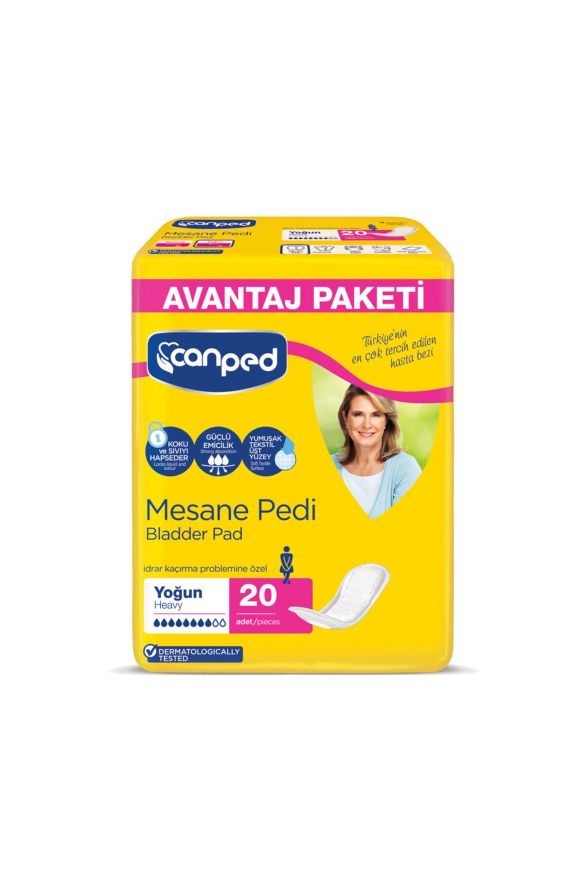 Canped Mesane Pedi Large Yoğun 20 Li Avantaj Paket