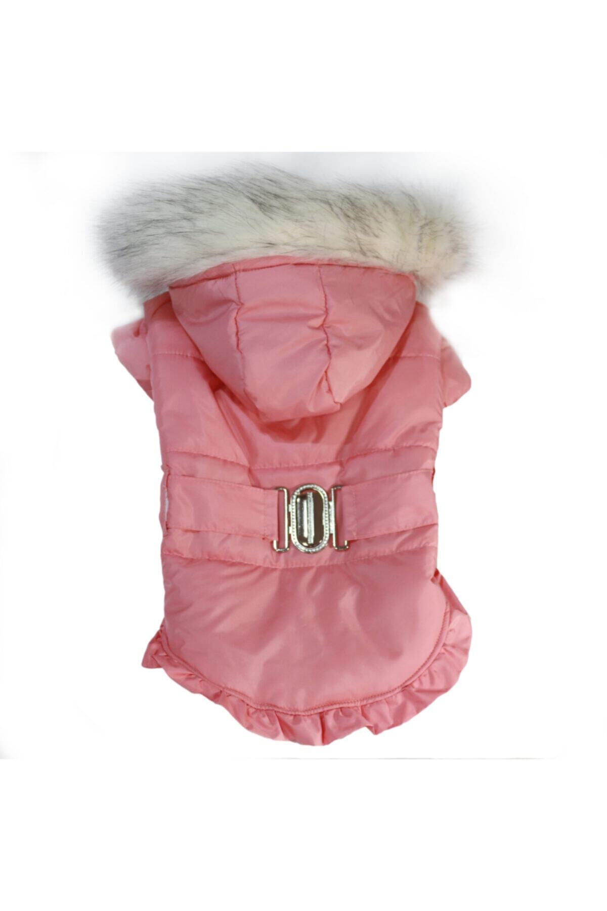 Pawstar Angel Coat-pink Mont Pembe Köpek Küçük Irk Montu Xl-xl