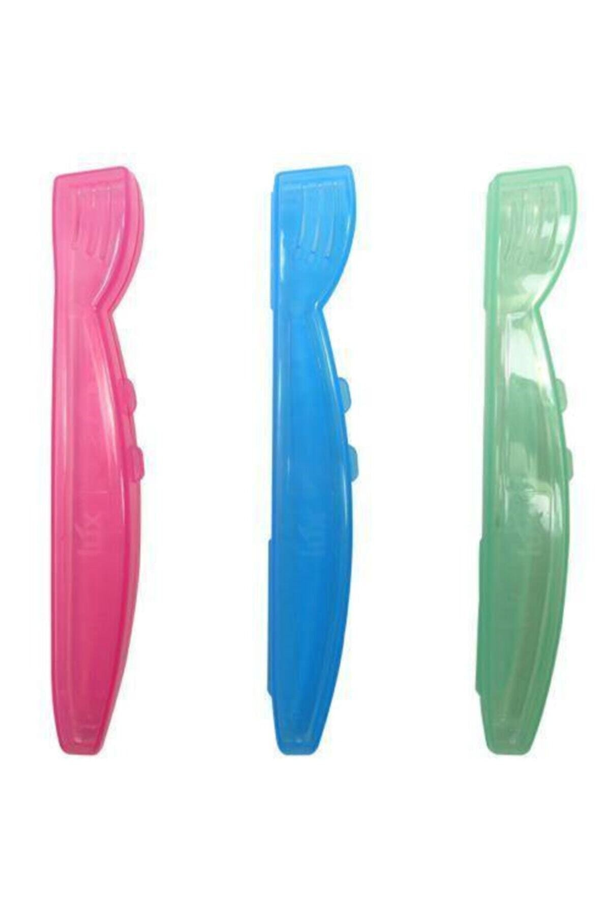 GOODSSTORE Seyahat Diş Fırçalık 3 Adet Asorti