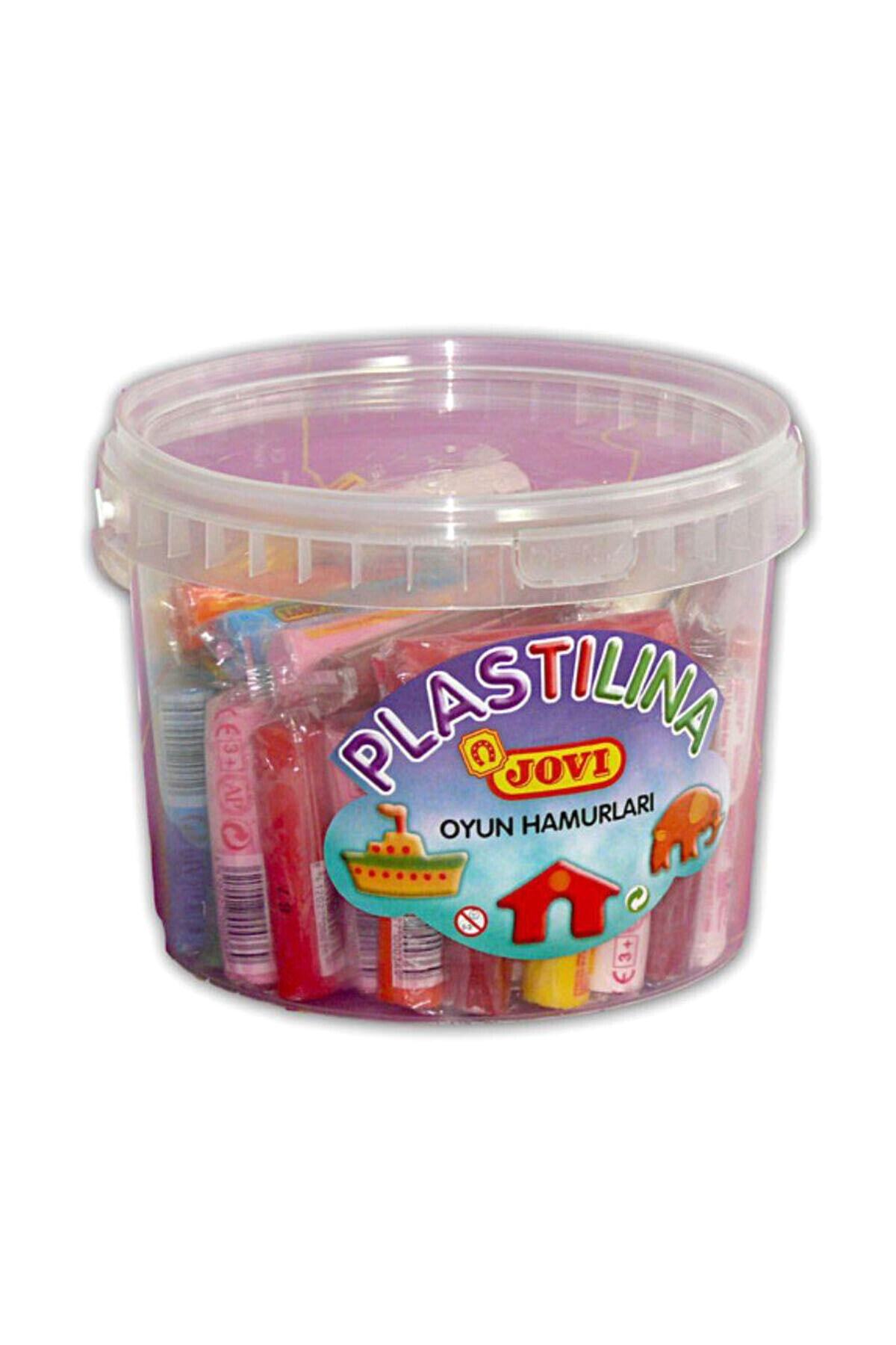 Jovi Plastilina 80 Li 8 Renk Kurumayan Oyun Hamuru Kovada 80x15gr /