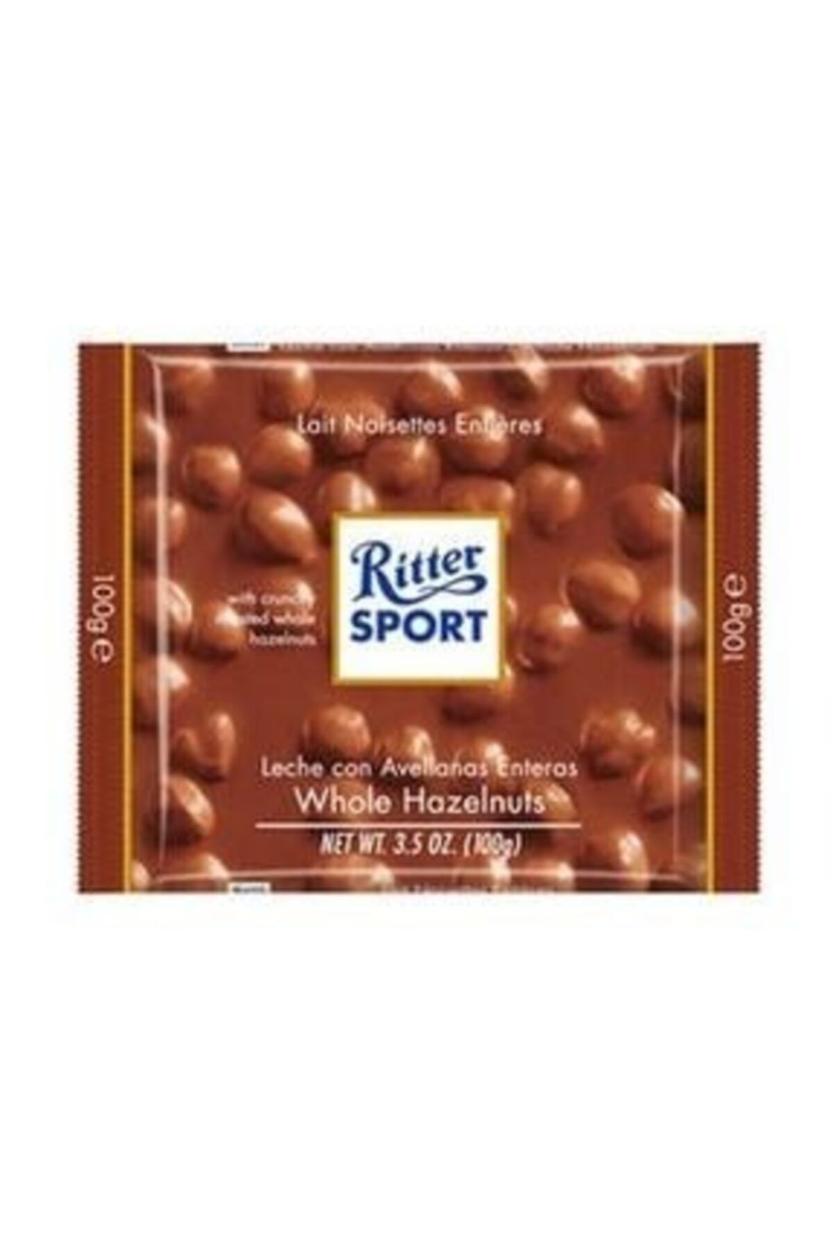 Ritter Sport Whole Hazelnuts 100 gr