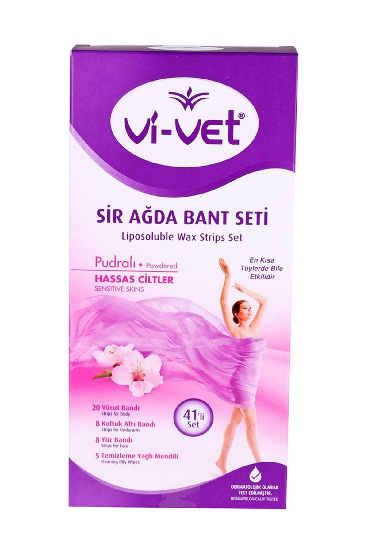 Vivet Sir Ağda Bandı S41'li Set Pudralı