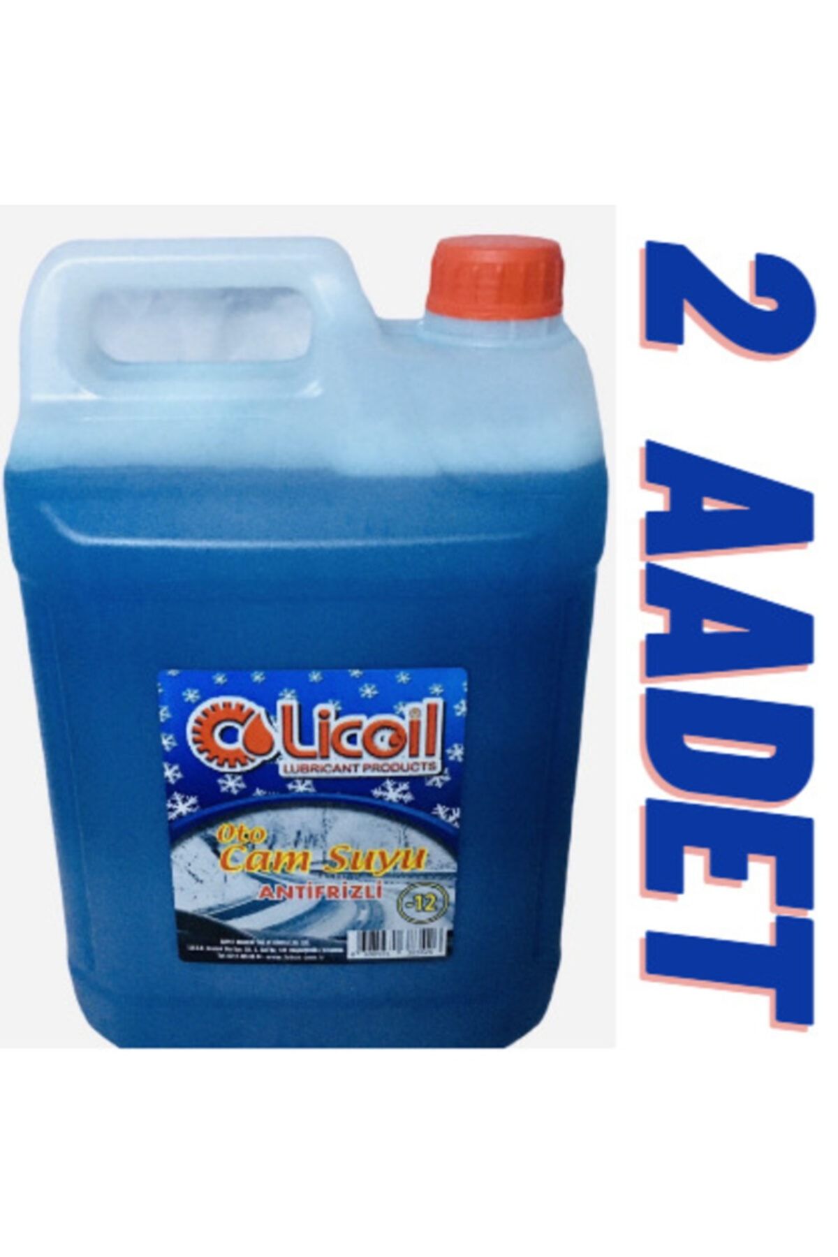 LİCOİL Antifrizli &parfümlü&şampuanlıoto Cam Suyu -12 10 Litre