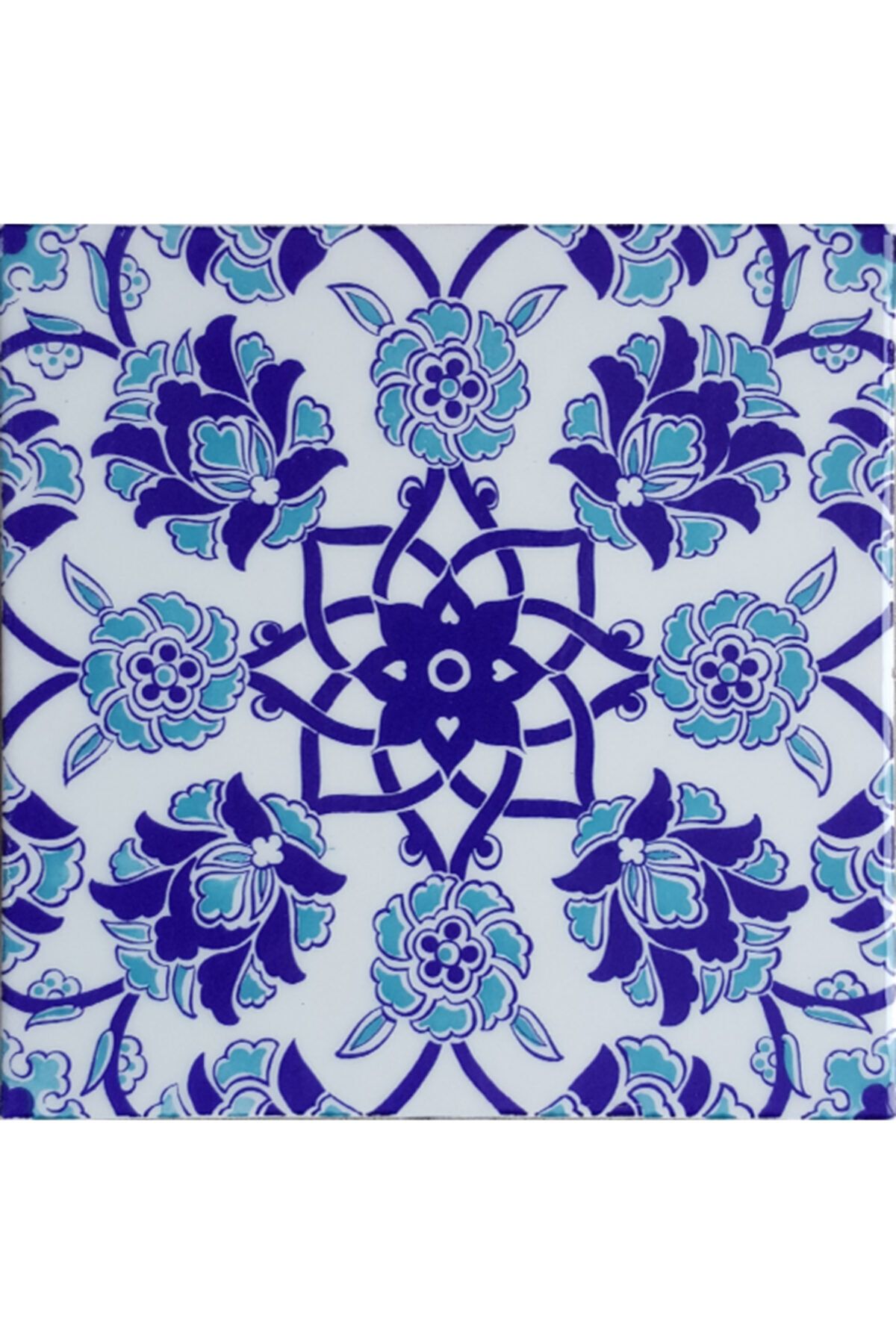 CAN SERAMİK Iznik Çini Karo  5' Li 1 Paket  20*20 cm Cç-10