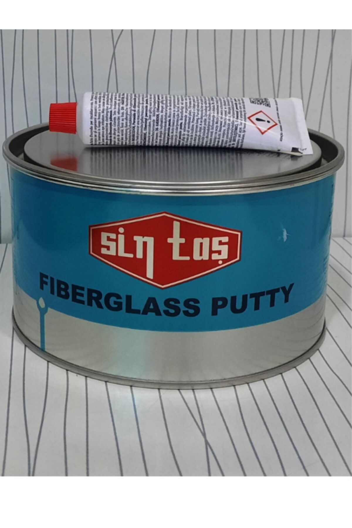 Sintaş Fıberglass Putty Macun 2/1 Lik Elyaflı Macun 1800 gr
