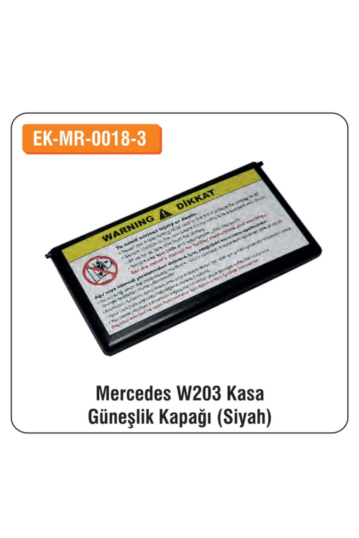 Altech Mercedes W203 Kasa Güneşlik Kapağı(siyah) Ek-mr-0018-3