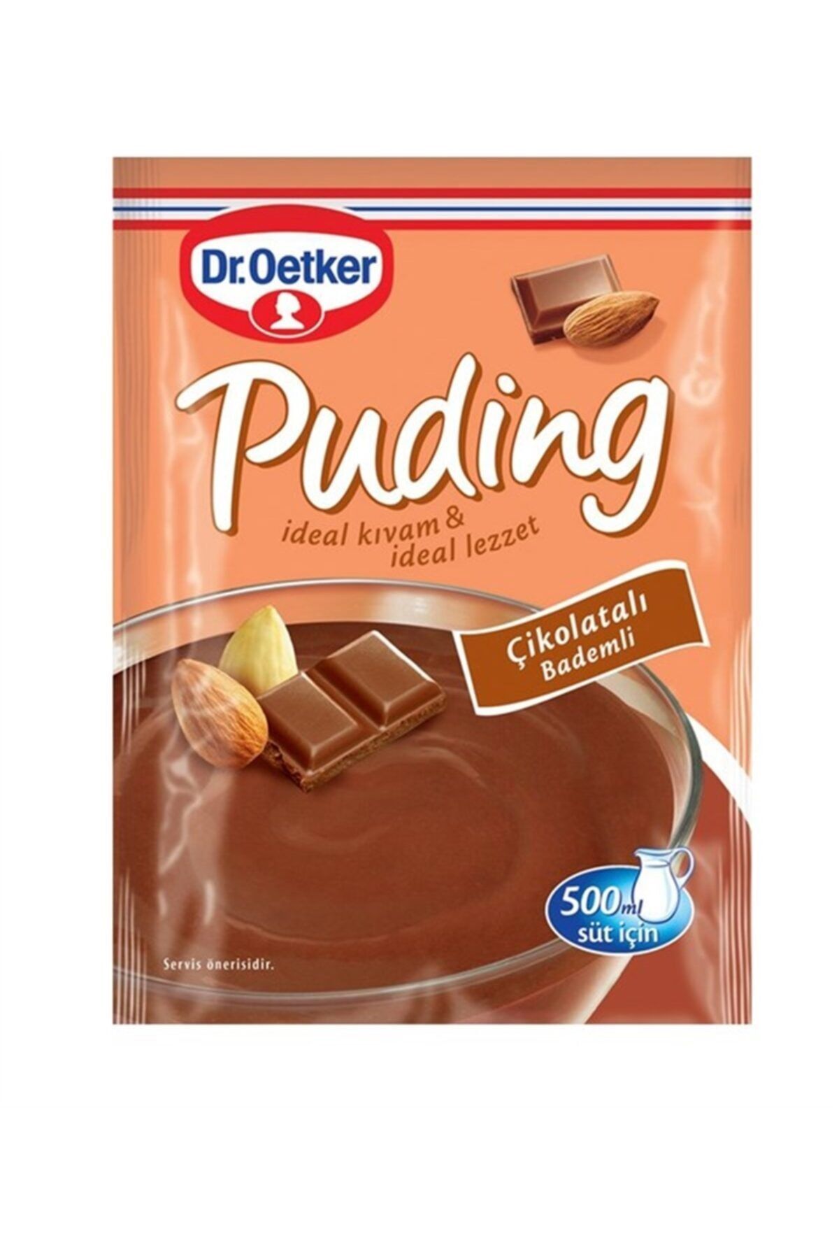 Dr. Oetker Dr.oetker Puding Çikolatalı Bademli 118 Gr