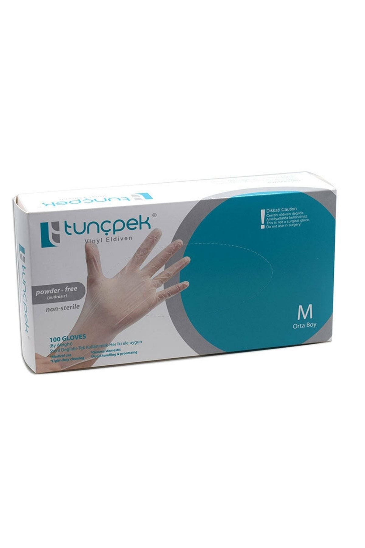 Tunçpek Medium Beden Eldiven 100 Lü Paket