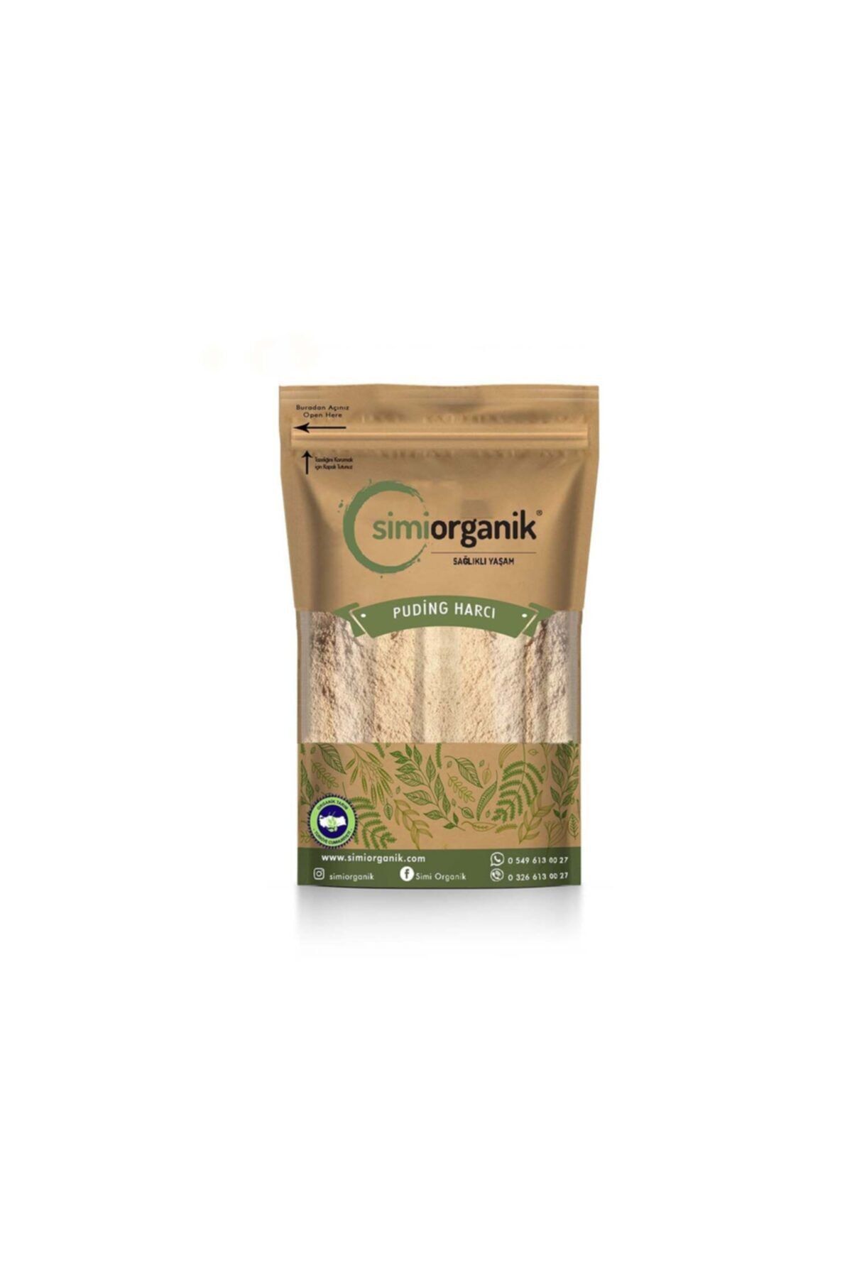 Simiorganik Organik Bebek Pudingi 250 gr