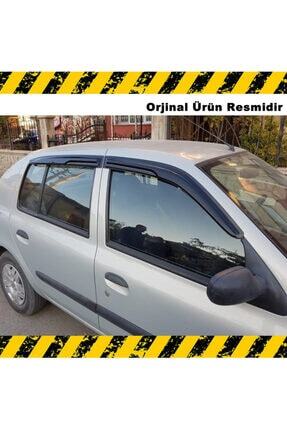 Renault Clio 2 Symbol Mügen Cam Rüzgarlığı Sedan 1999-2008 Arası 4 Lü Set Image 0