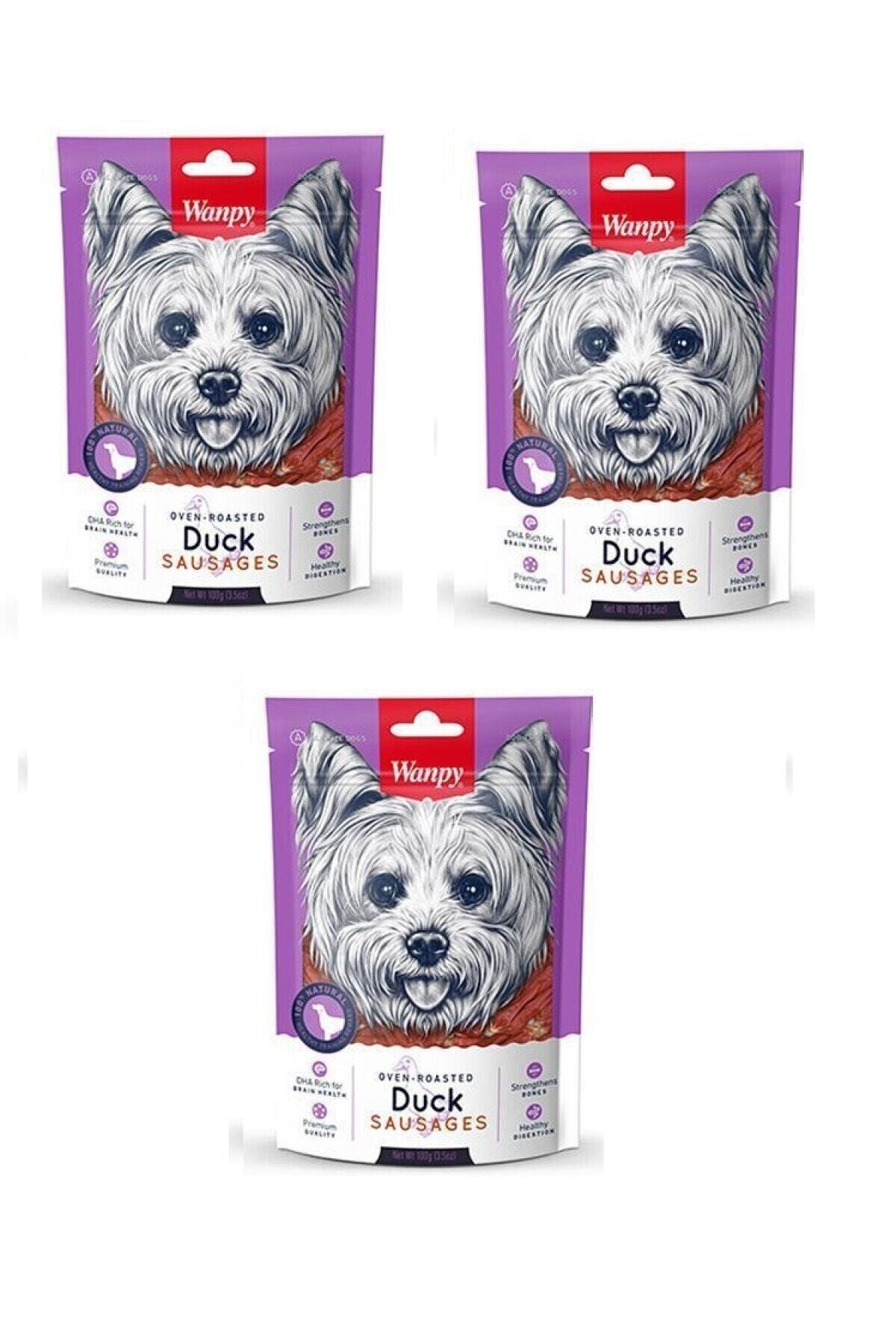 Wanpy Köpek Ödülü Ördek Etli Sosis 100 Gr. X 3 Adet
