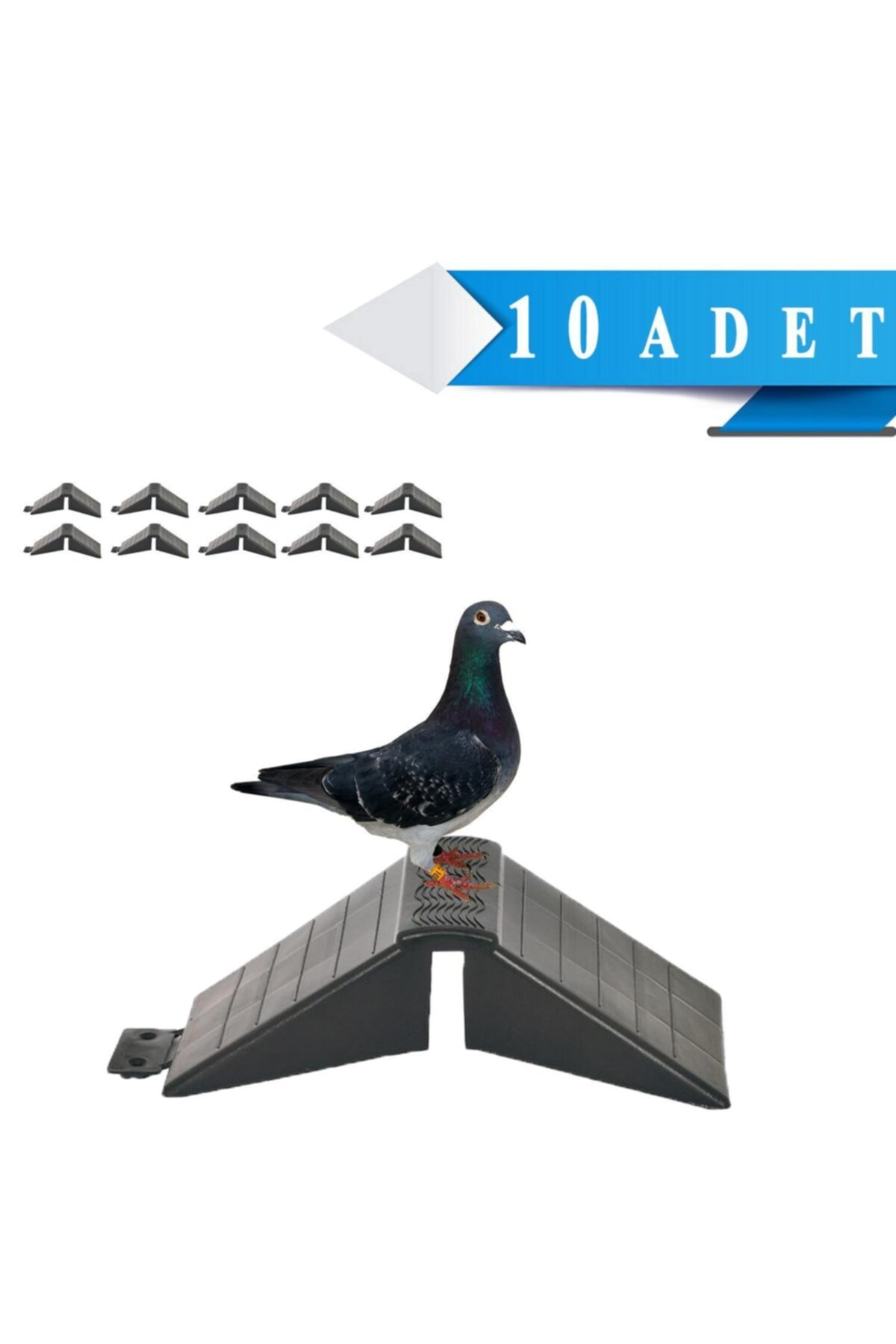Endiket 10 Adet Plastik Tünek Güvercin Bekar Tüneği Plastik Kuş Pigeon Kümes Malzemeleri Ekipman Yuvalık