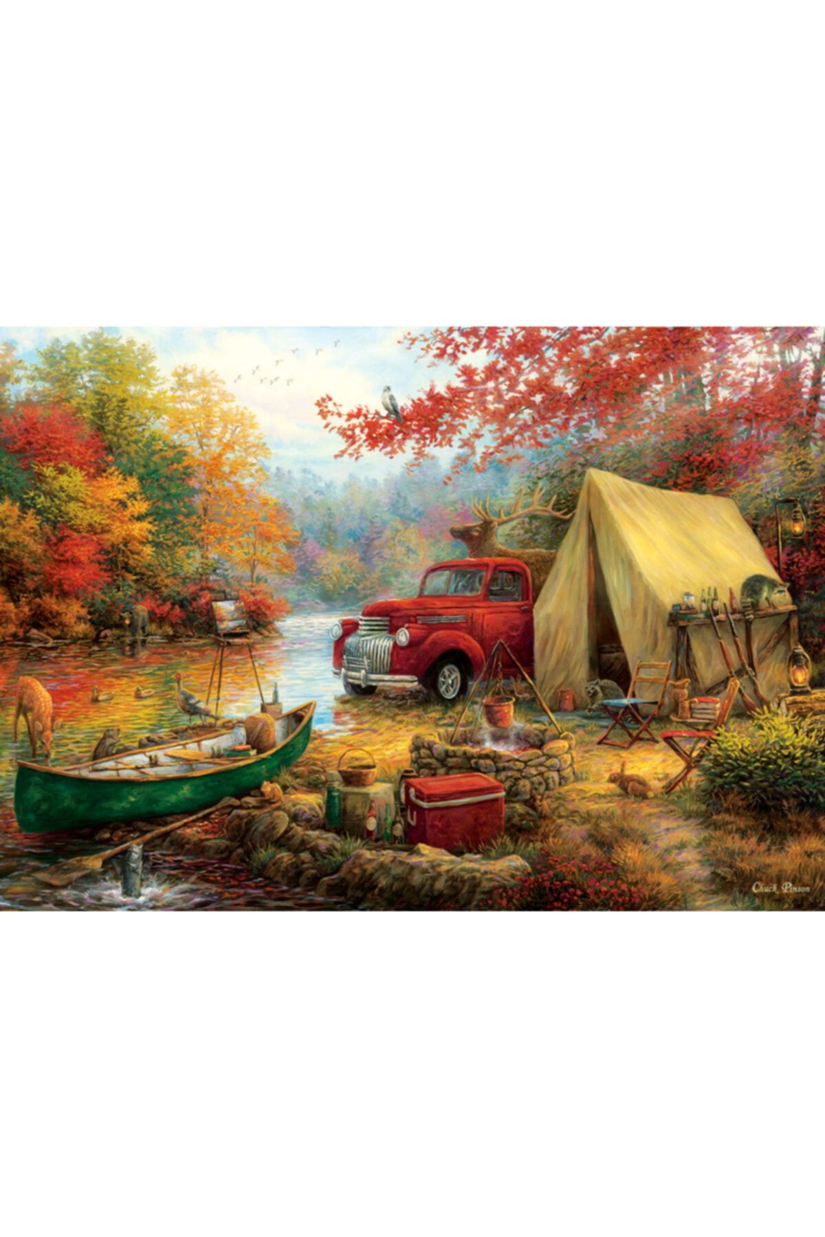Anatolian Puzzle Puzzle 1500 Parça - Kamp Arkadaşları - 4540