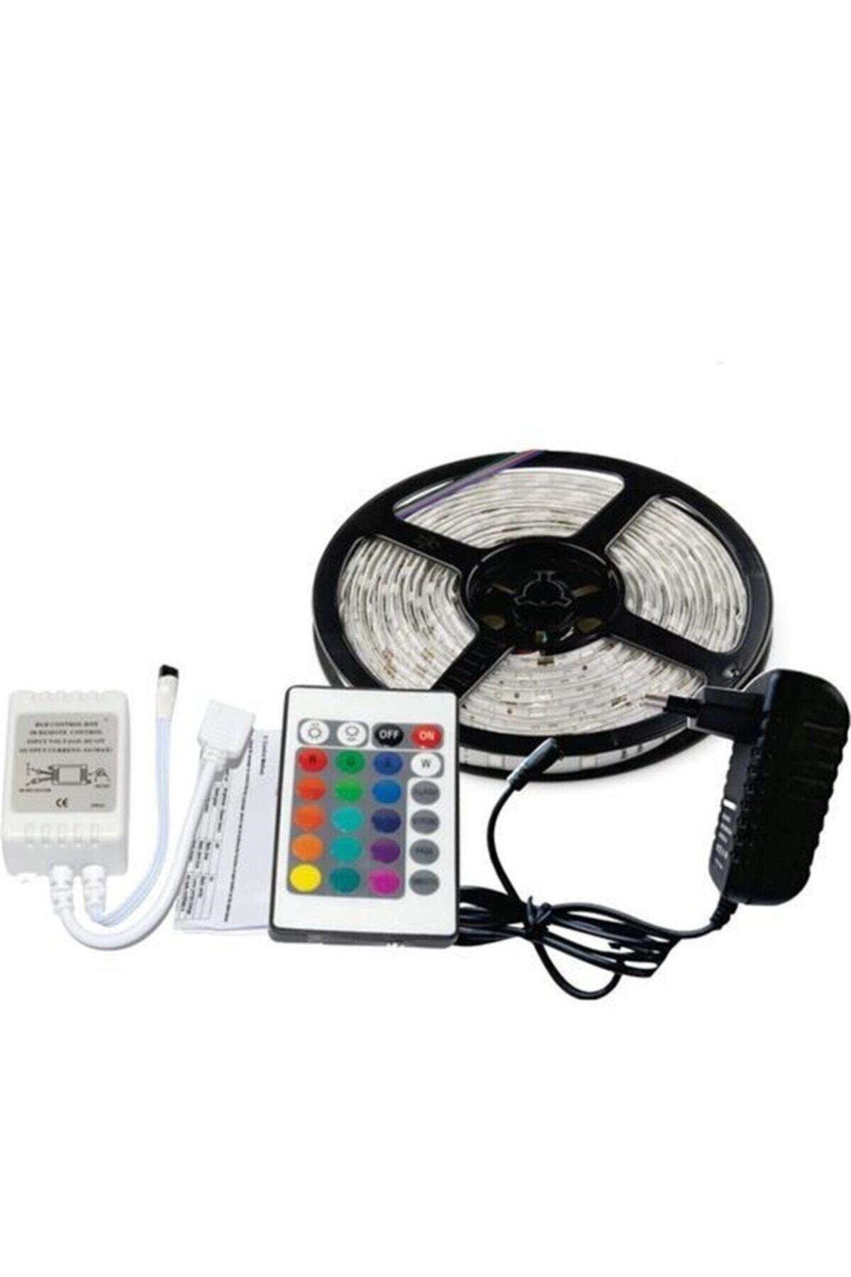 redmoon kumandali serit led 5 metre tak calistir trafolu rgb serit led fiyati yorumlari trendyol