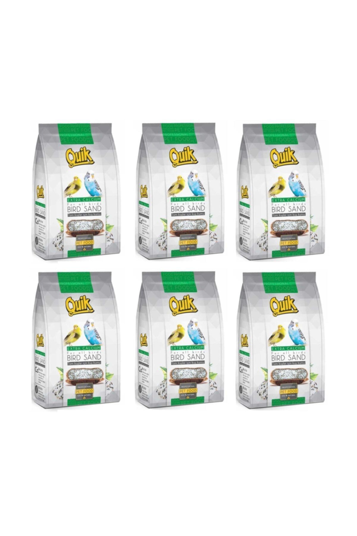 Quik Kuş Kumu 250 Gr (6 Adet)