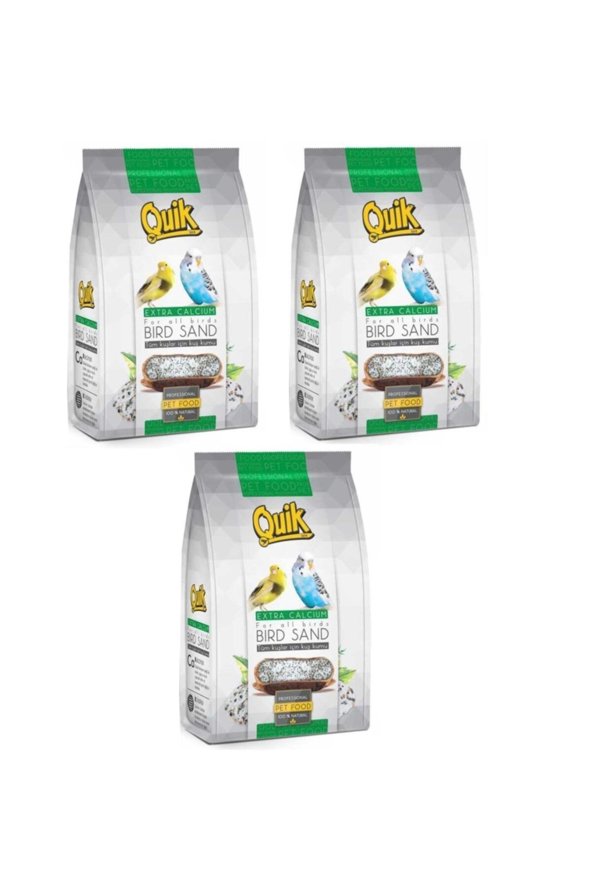 Quik Kuş Kumu 250 Gr (3 Adet)