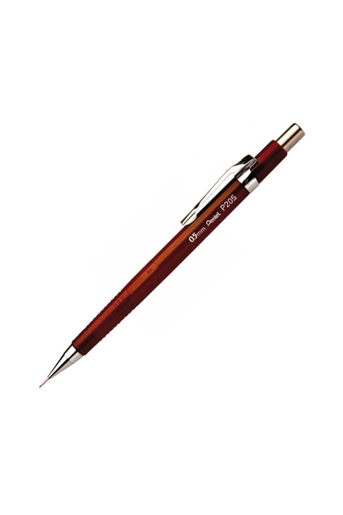 Pentel Teknik Çizim Versatil Kalemi Kırmızı P205