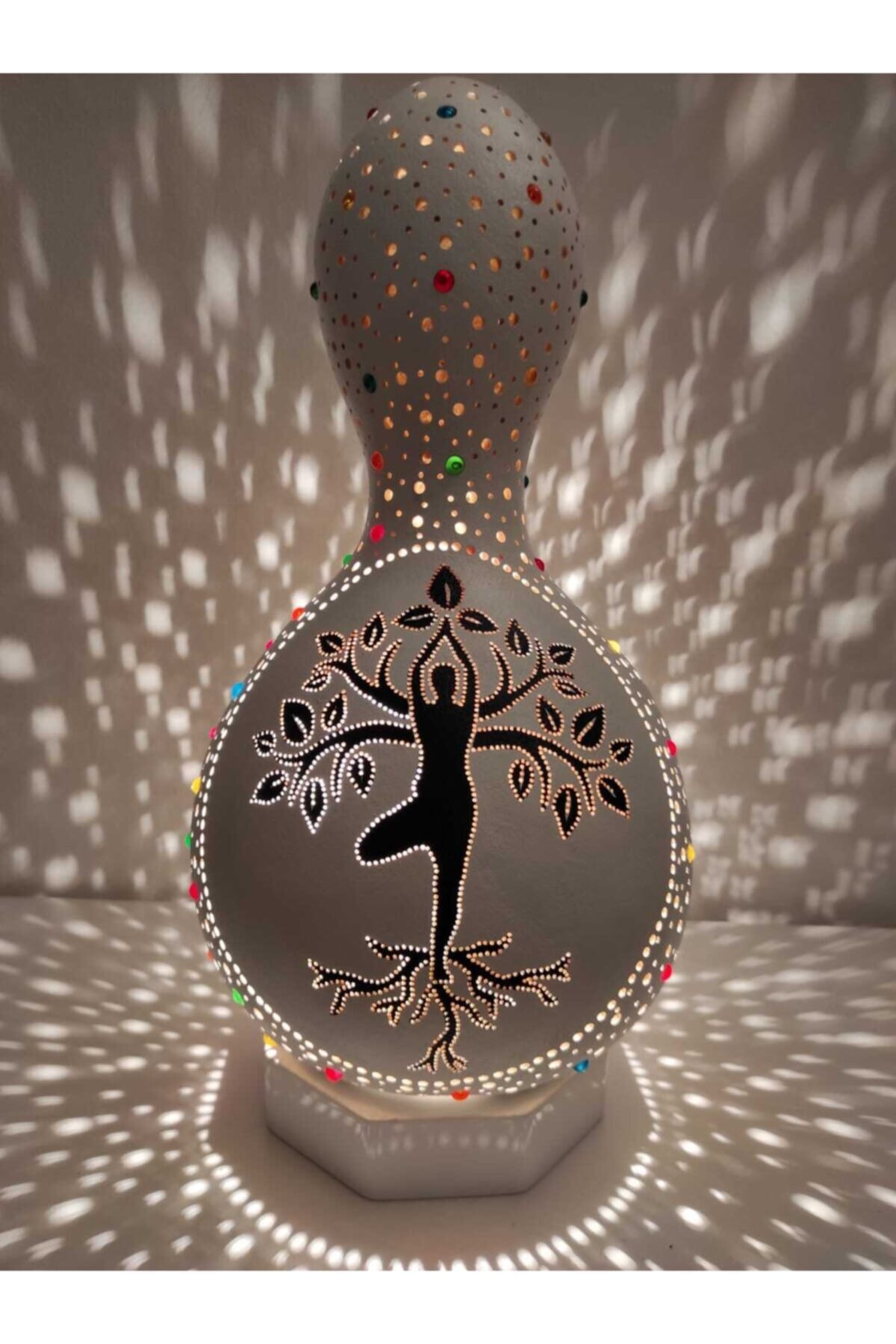 GABAKÇI Hayat Ağacı Yoga Su Kabak Lamba