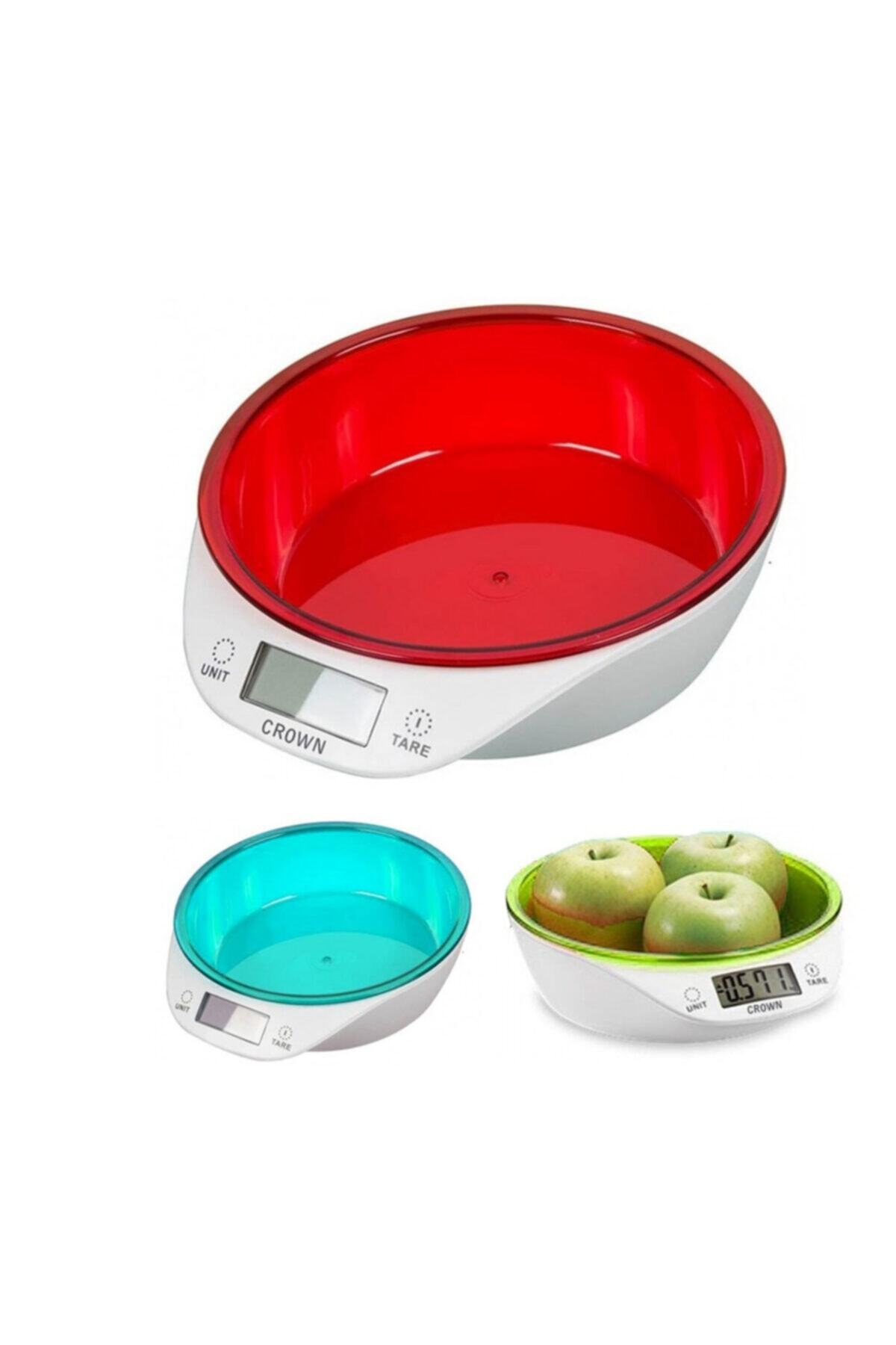 GeçerStore Lcd Ekranlı Hassas Hazneli Dijital Mutfak Terazisi