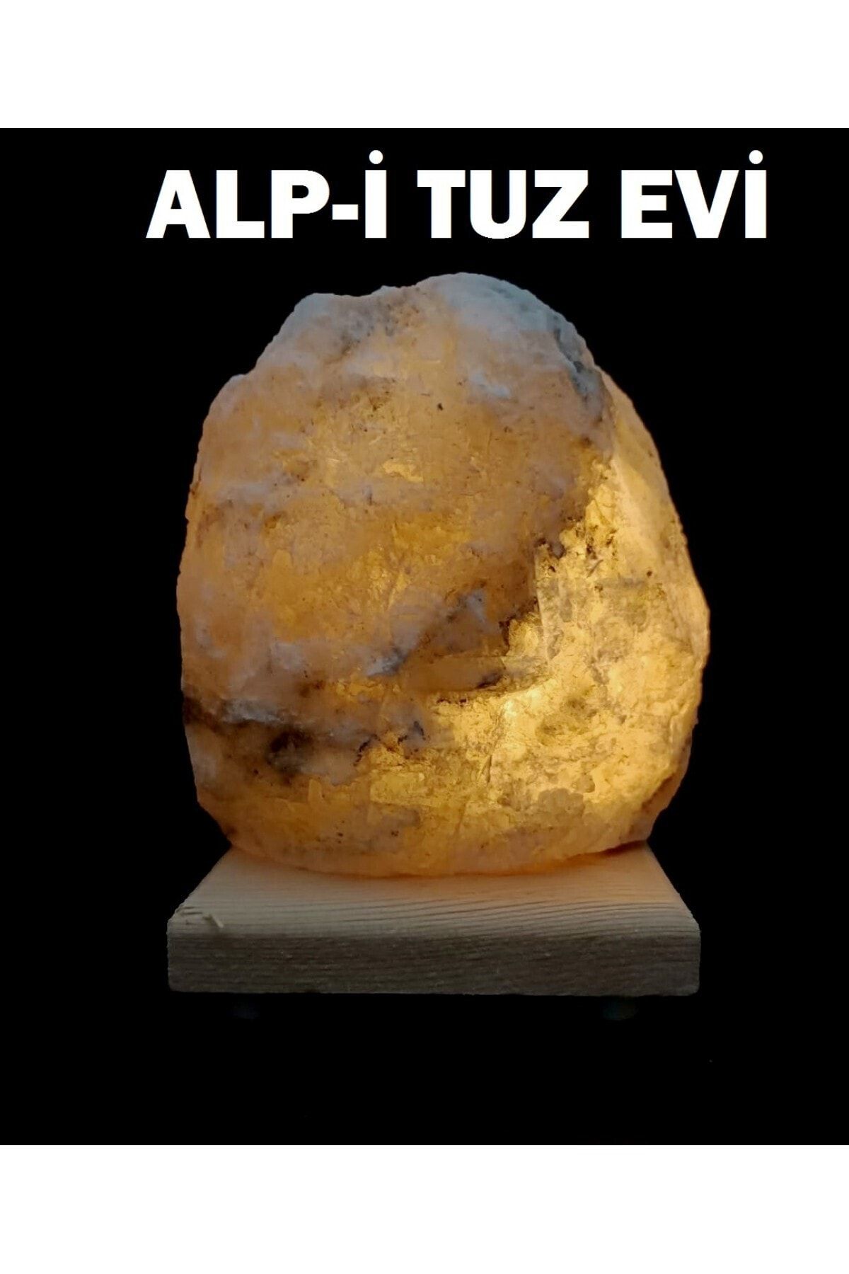 Şifay Alp-i Çankırı Tuz Lambası 3-4 Kg 1 Kg Sofra Tuzu Hediyeli