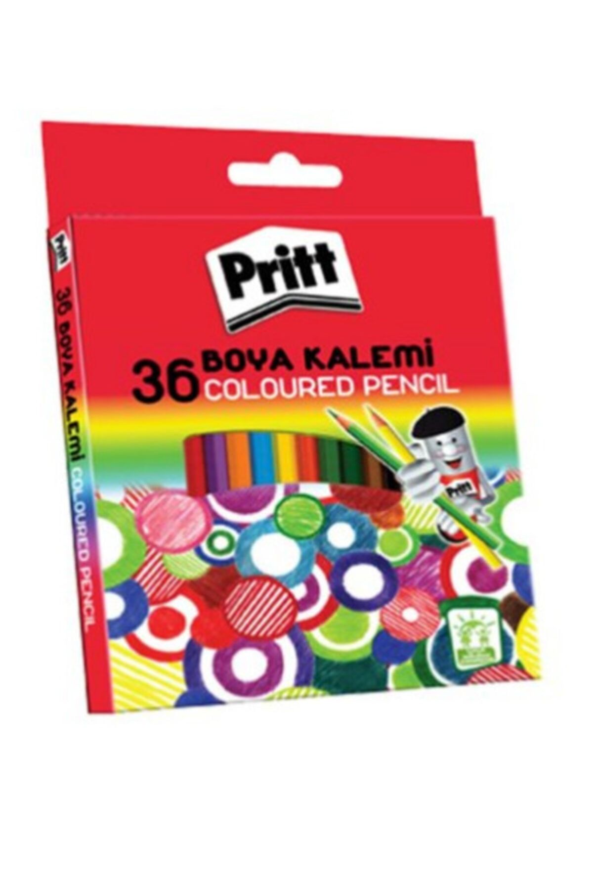 Pritt Boya Kalemi 36 Renk Uzun Karton Kutu