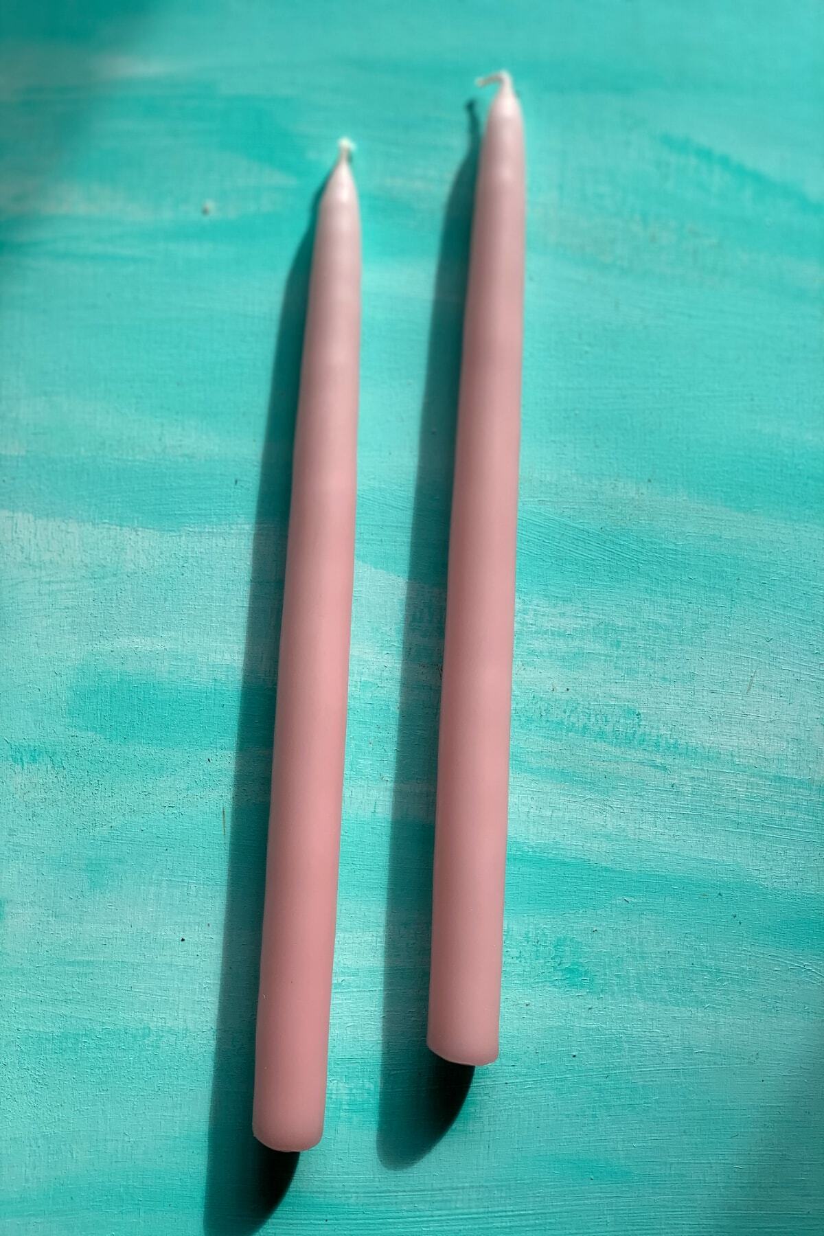 Gizemli Home Pembe Şamdan Mumu 2 Adet