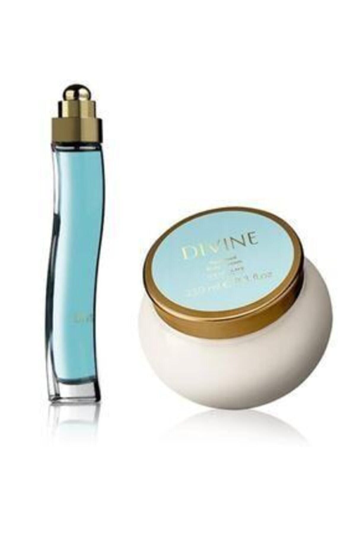 Oriflame Divine Edt 50 ml Kadın Parfüm + Divine Parfümlü Vücut Kremi 868154101222011