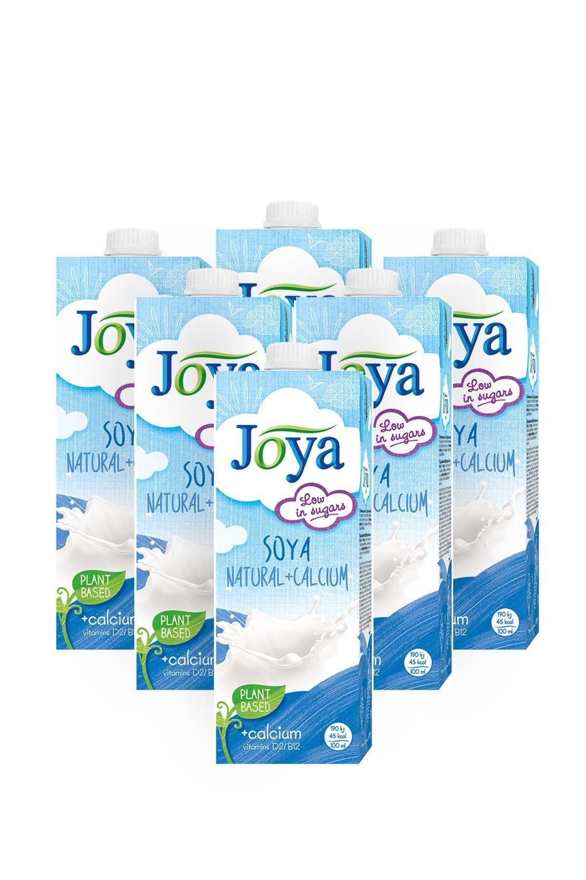 Joya Kalsiyum Ve Vitamin Ilaveli Soya Sütü 1 lt X 6