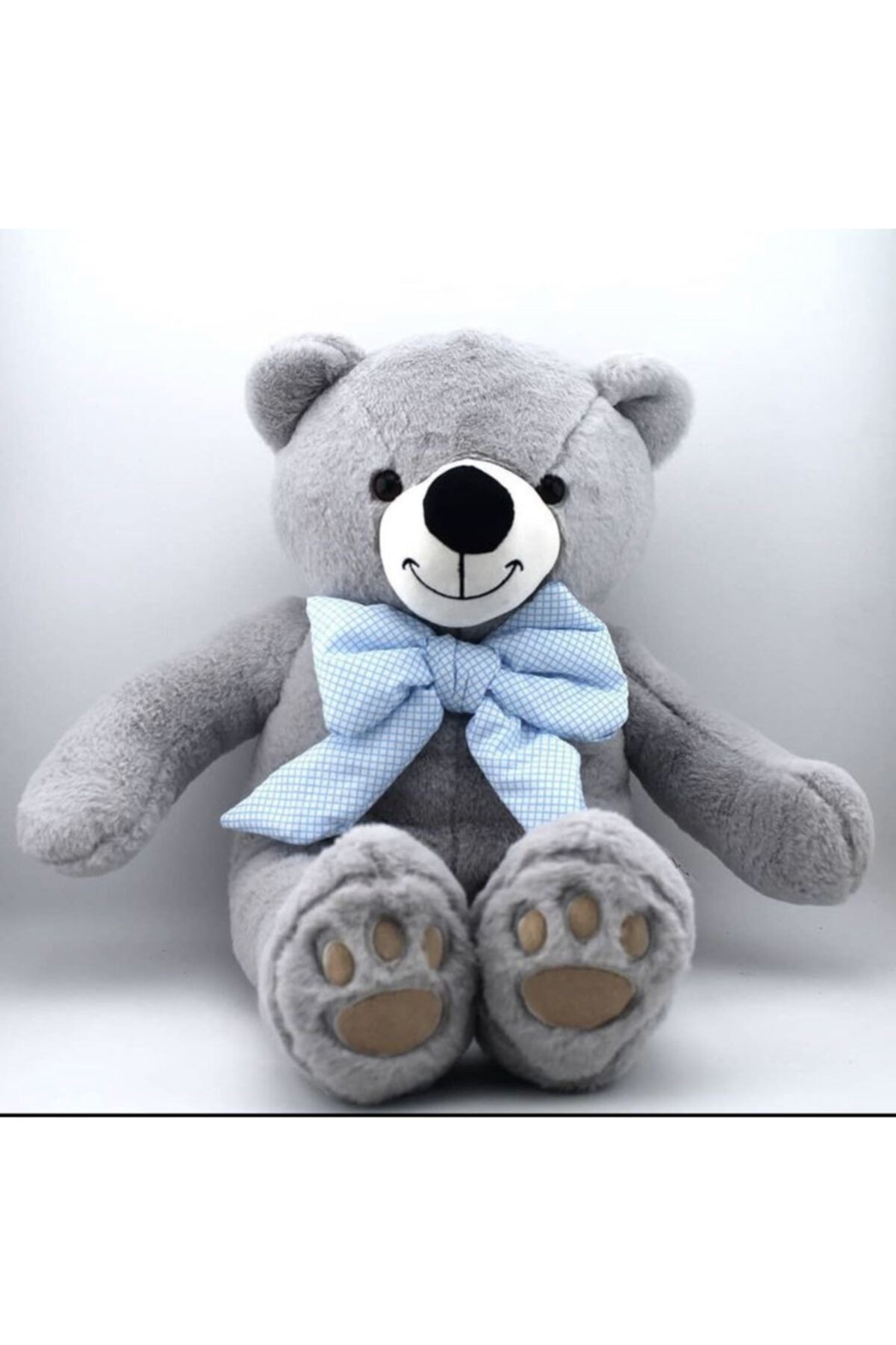oyuncak ayıcık Gri Peluş Yumoş Ayıcık ( 70 Cm)