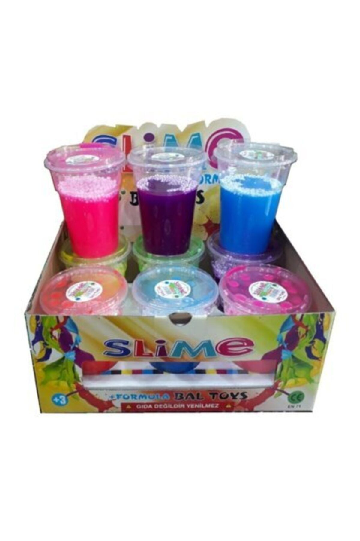 topytoys Slime 6'lı Paket 6 Renk 500 Cc