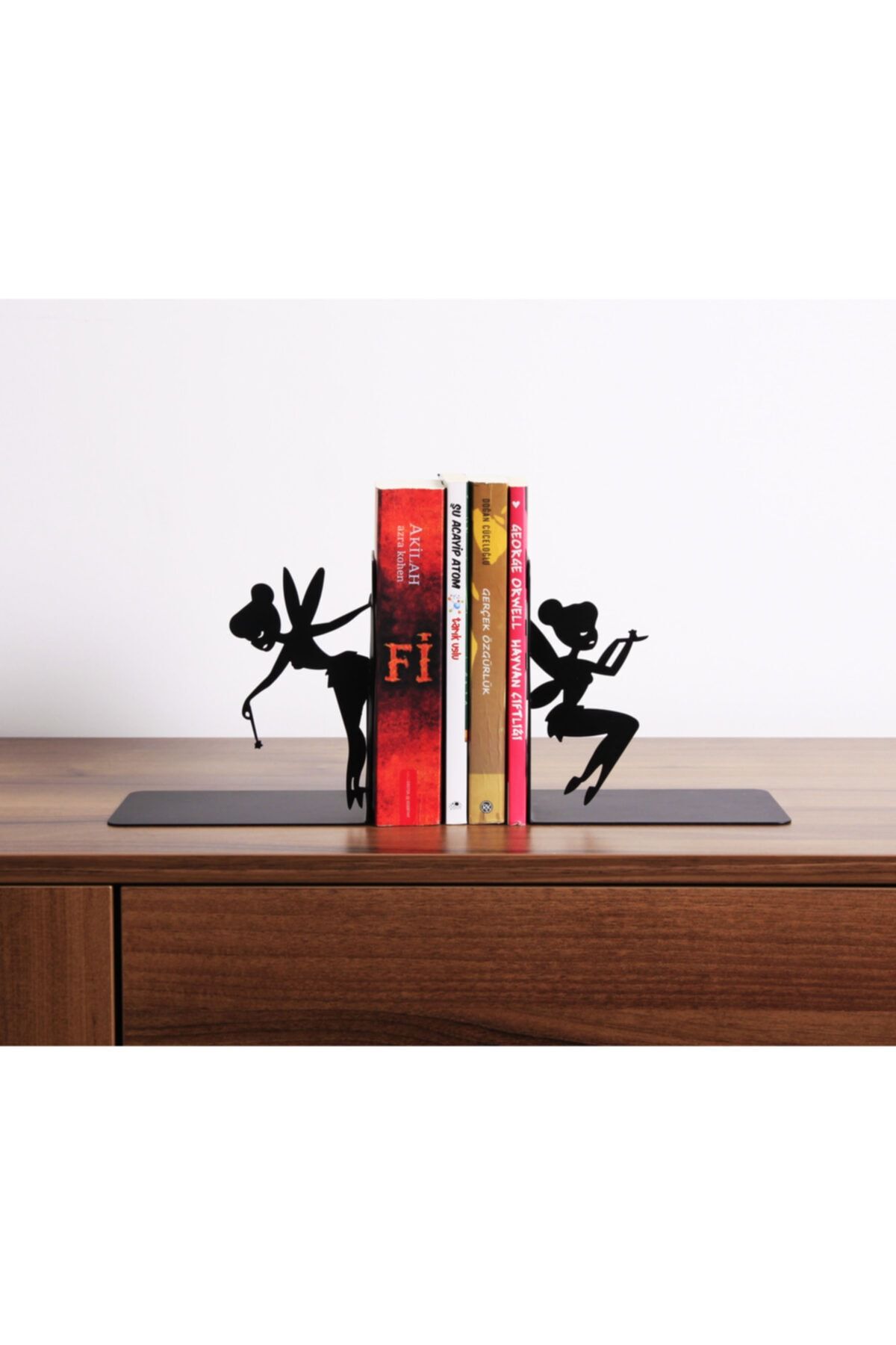 makerzonex Peri Kitap Desteği / Kitap Tutucu / Bookend / Kitap Tutacağı / Kitap Durdurucu