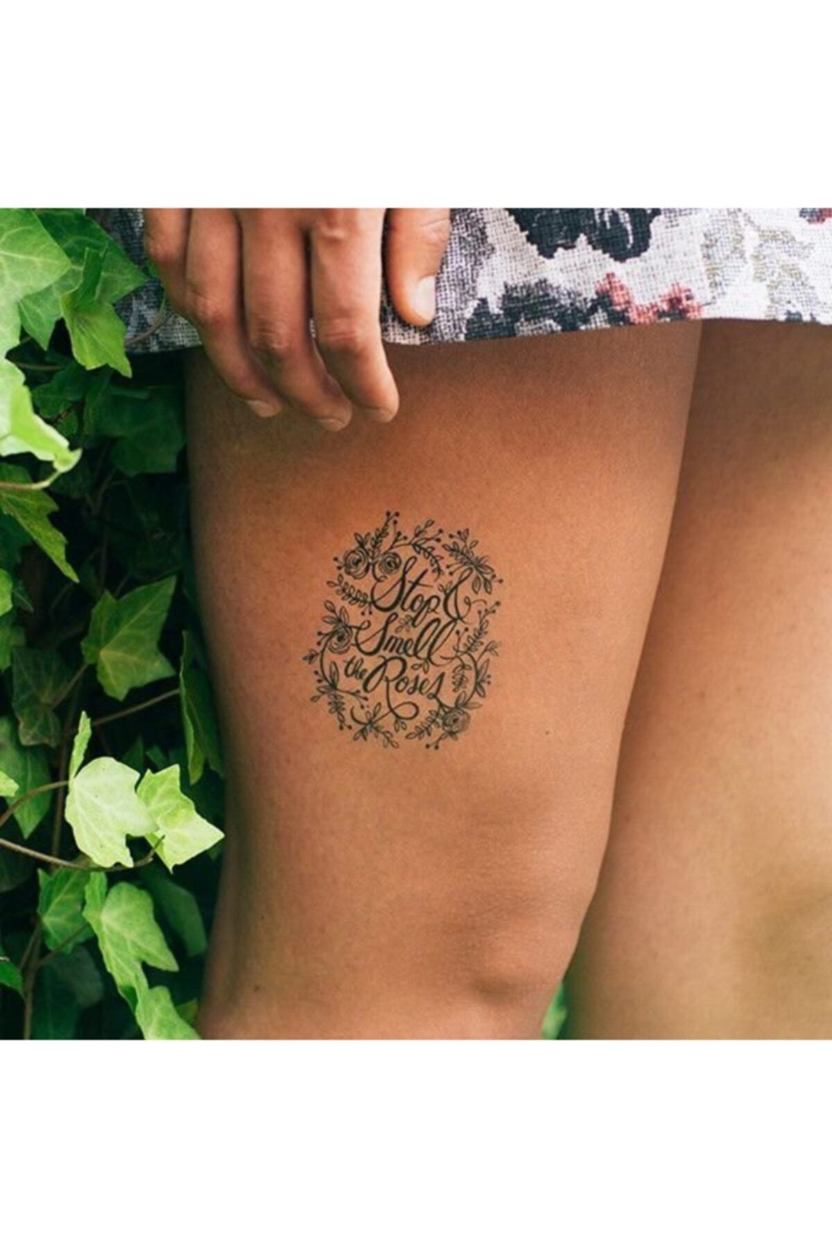Tattly Tattoo Tattly Geçici Dövme Stop And Smell