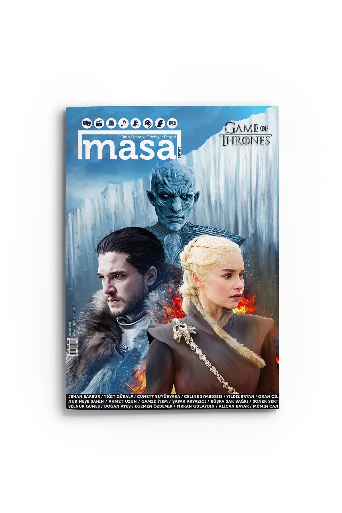 Masa Dergi Game Of Thrones Sayısı