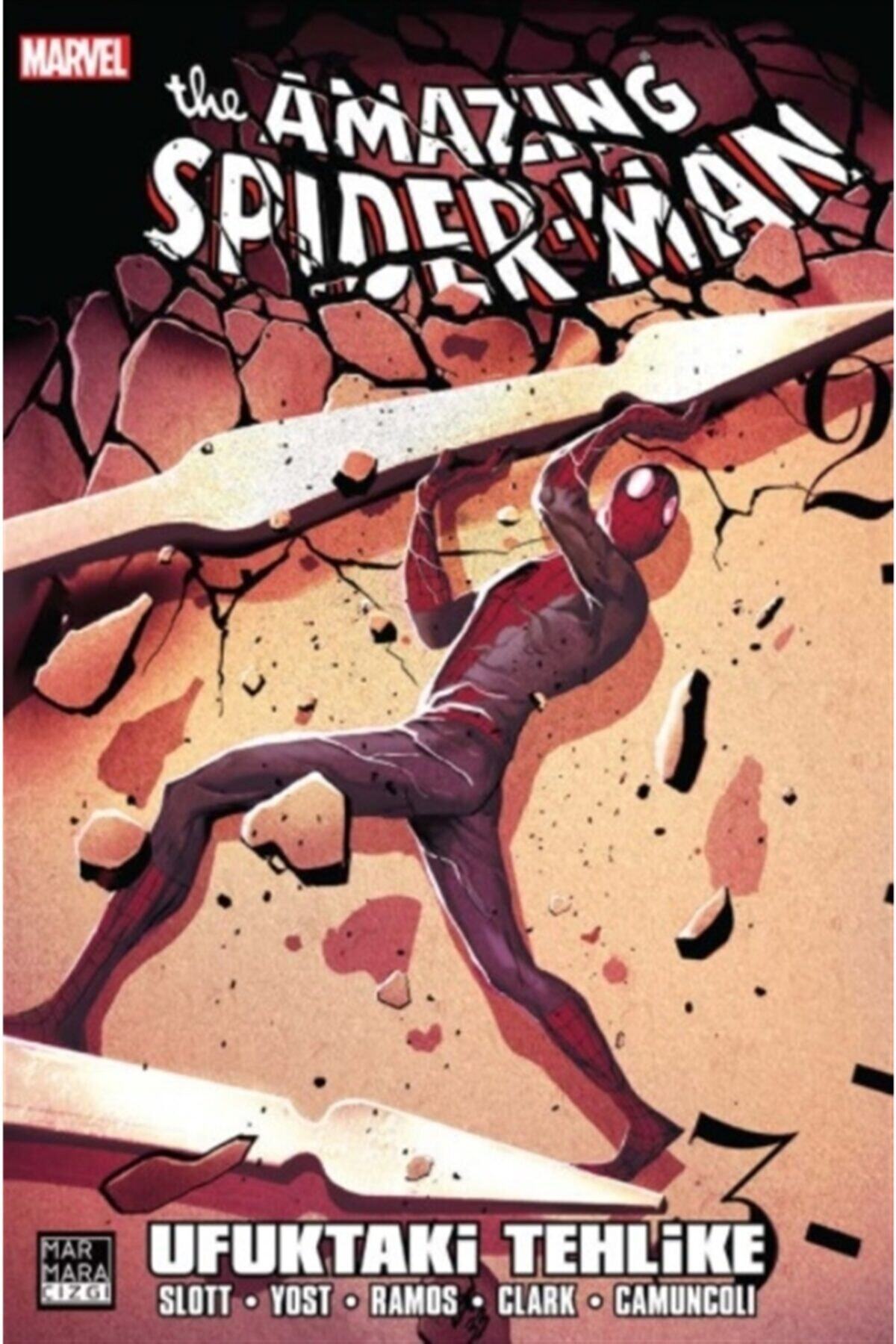 Marmara Çizgi Yayınları The Amazing Spider-man Cilt: 28 Ufuktaki Tehlike Dan Slott 9786057784674