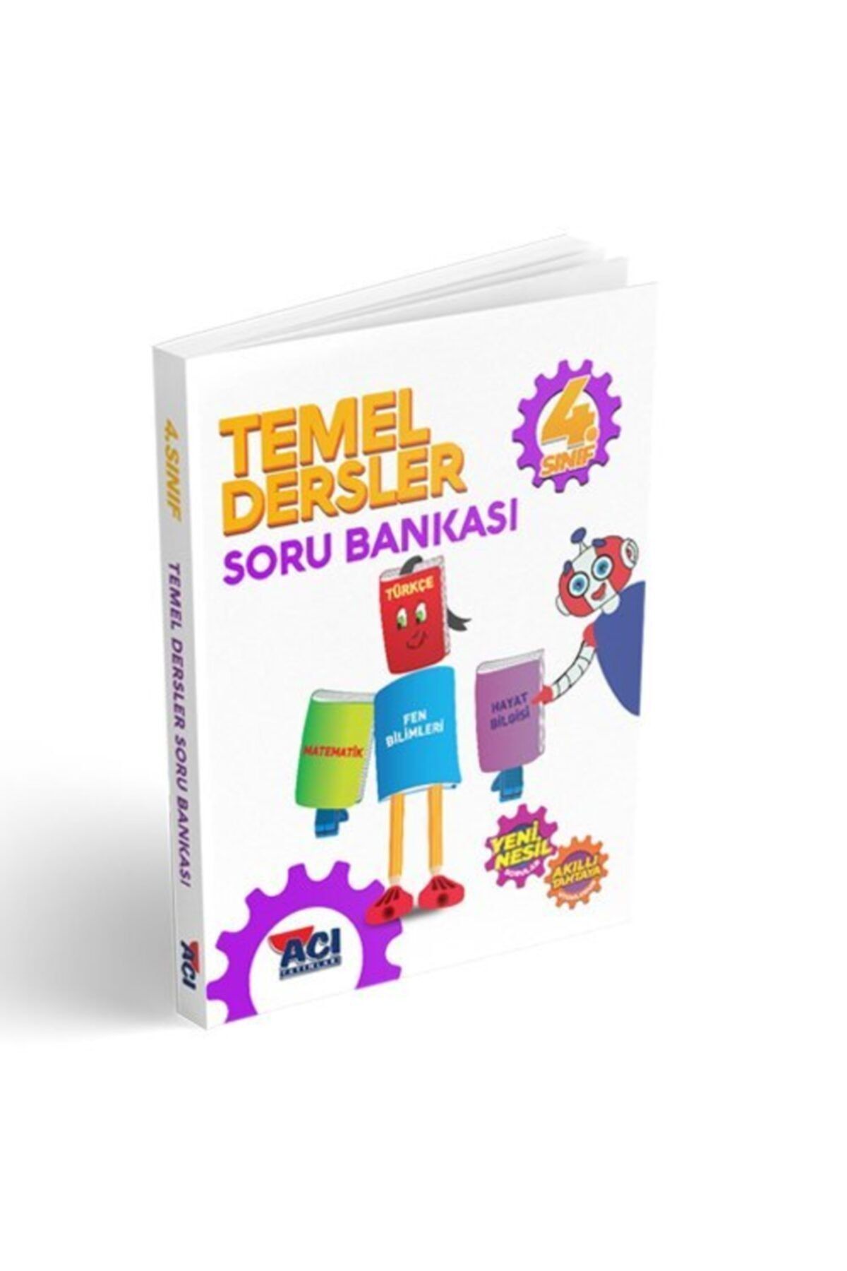 Açı Yayınları 4.sınıf Temel Dersler Soru Bankası