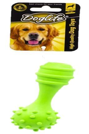 Köpekler İçin Kauçuk Dumbell Zilli Oyuncak Image 0