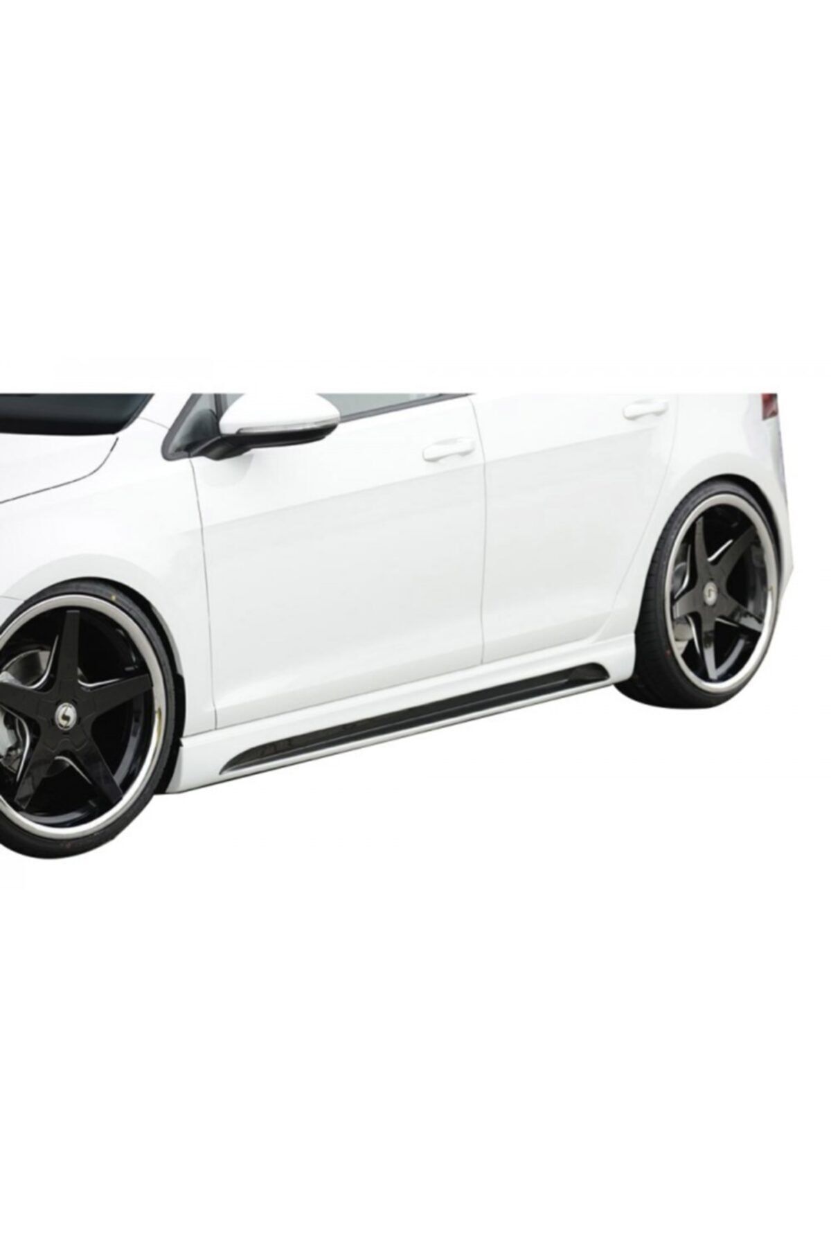 plastik body kit Volkswagen Golf 7-7,5 Serisi (2012-2020) Rieger Model Yan Marşpiyel Seti (plastik)