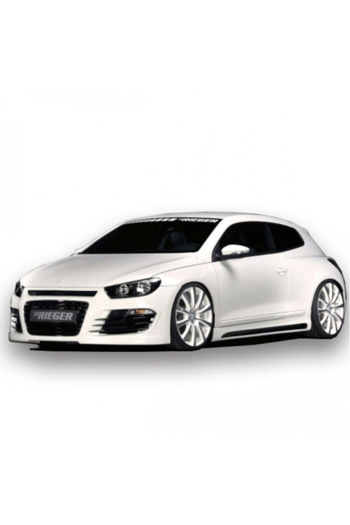 plastik body kit Volkswagen Scirocco Serisi (2009-2017) Rieger Model Yan Marşpiyel Seti (plastik)