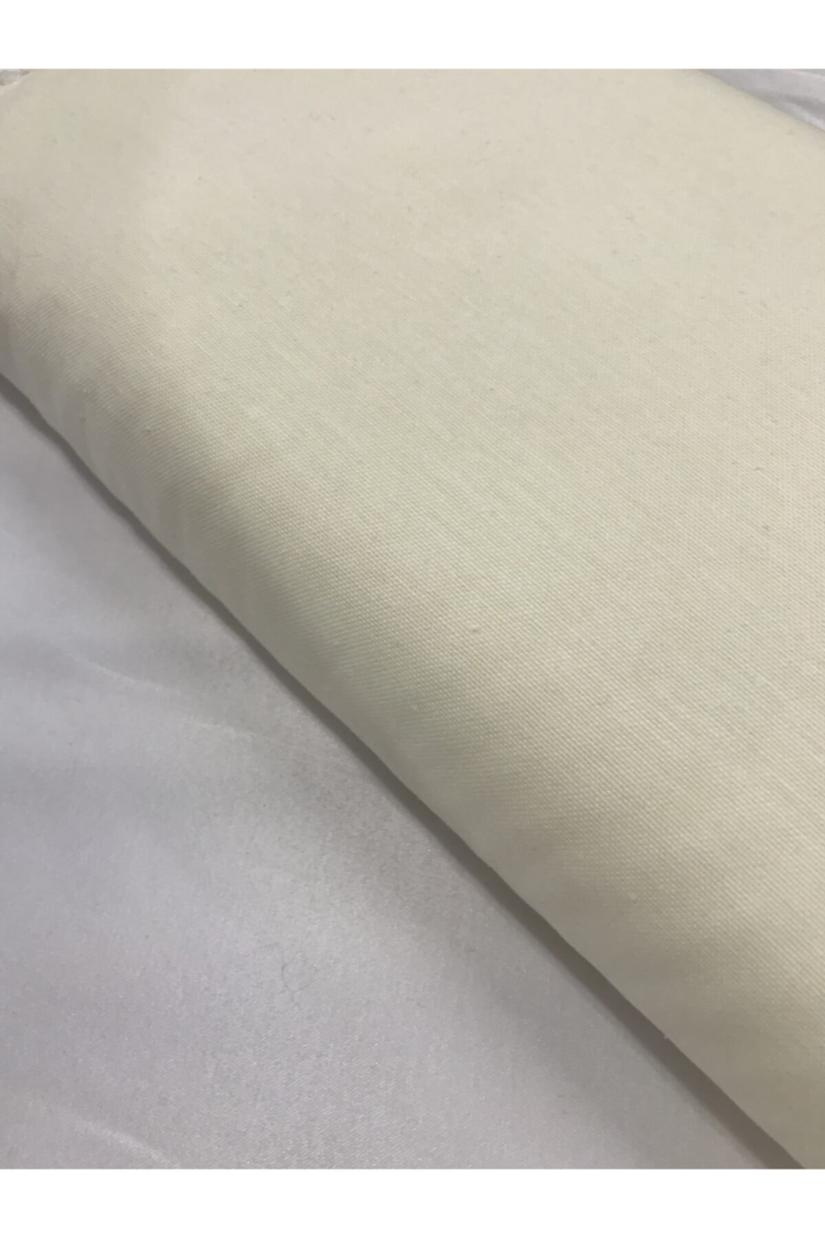 Kumaş Home Krem Leke Tutmaz Su İtici Döşemelik Duck Keten Eni 180 cm